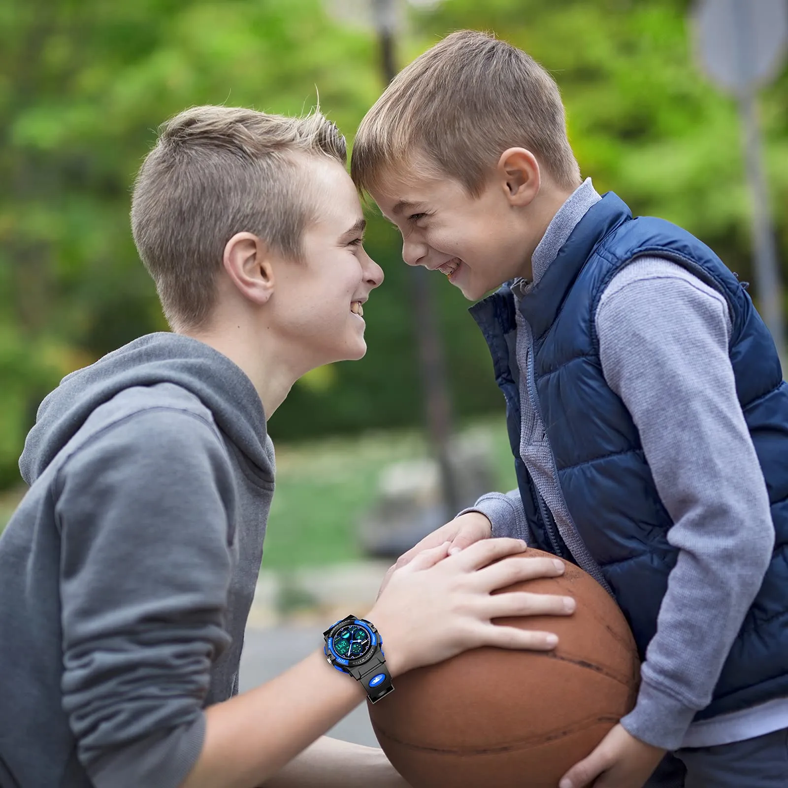 Dislocati Orologio Digitale Sportivo Impermeabile per Bambini con Contapassi - immagine 6