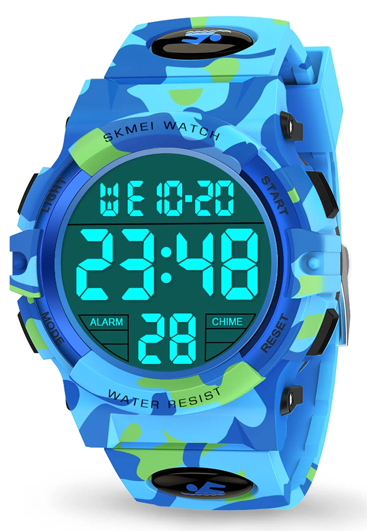 Dislocati Orologio Digitale Sportivo Impermeabile per Bambini e Ragazzi - immagine 1