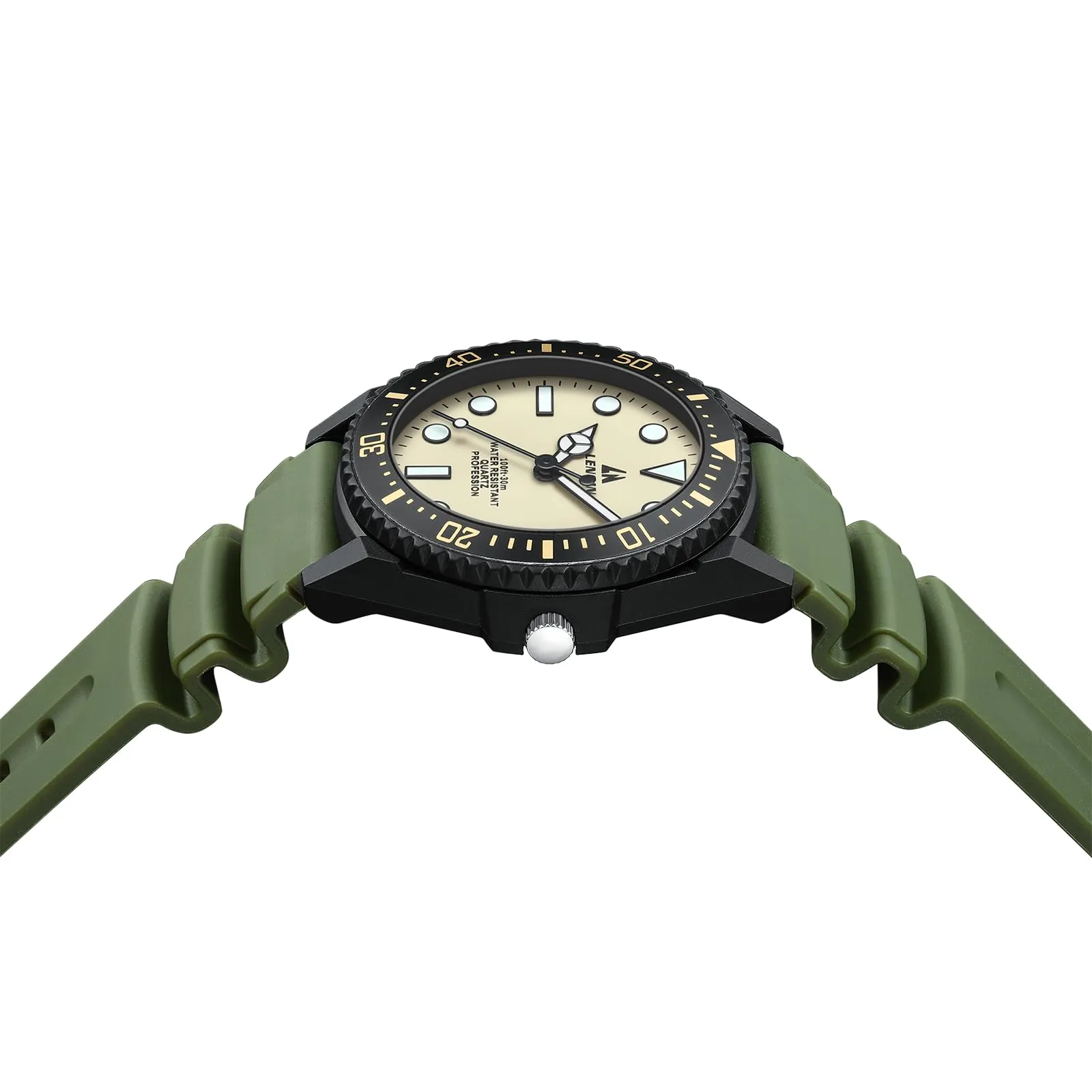 LN LENQIN Orologio Uomo Analogico al Quarzo Impermeabile 3ATM R033 - immagine 5