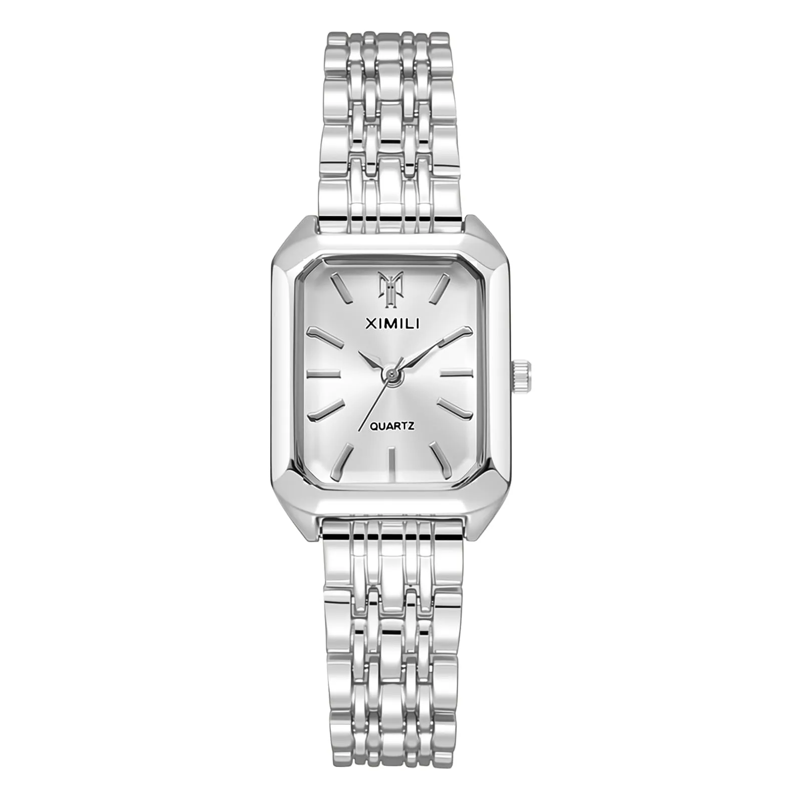 OFFCUP Orologio Analogico al Quarzo da Donna con Cinturino in Acciaio Inossidabile e Fibbia Magnetica - immagine 1
