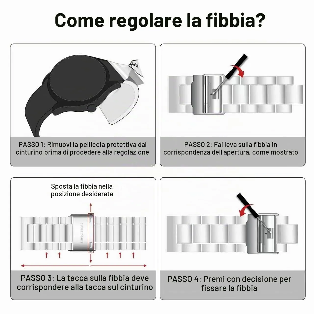 LN LENQIN Orologio Uomo Acciaio Analogico al Quarzo Impermeabile 0341 - immagine 5