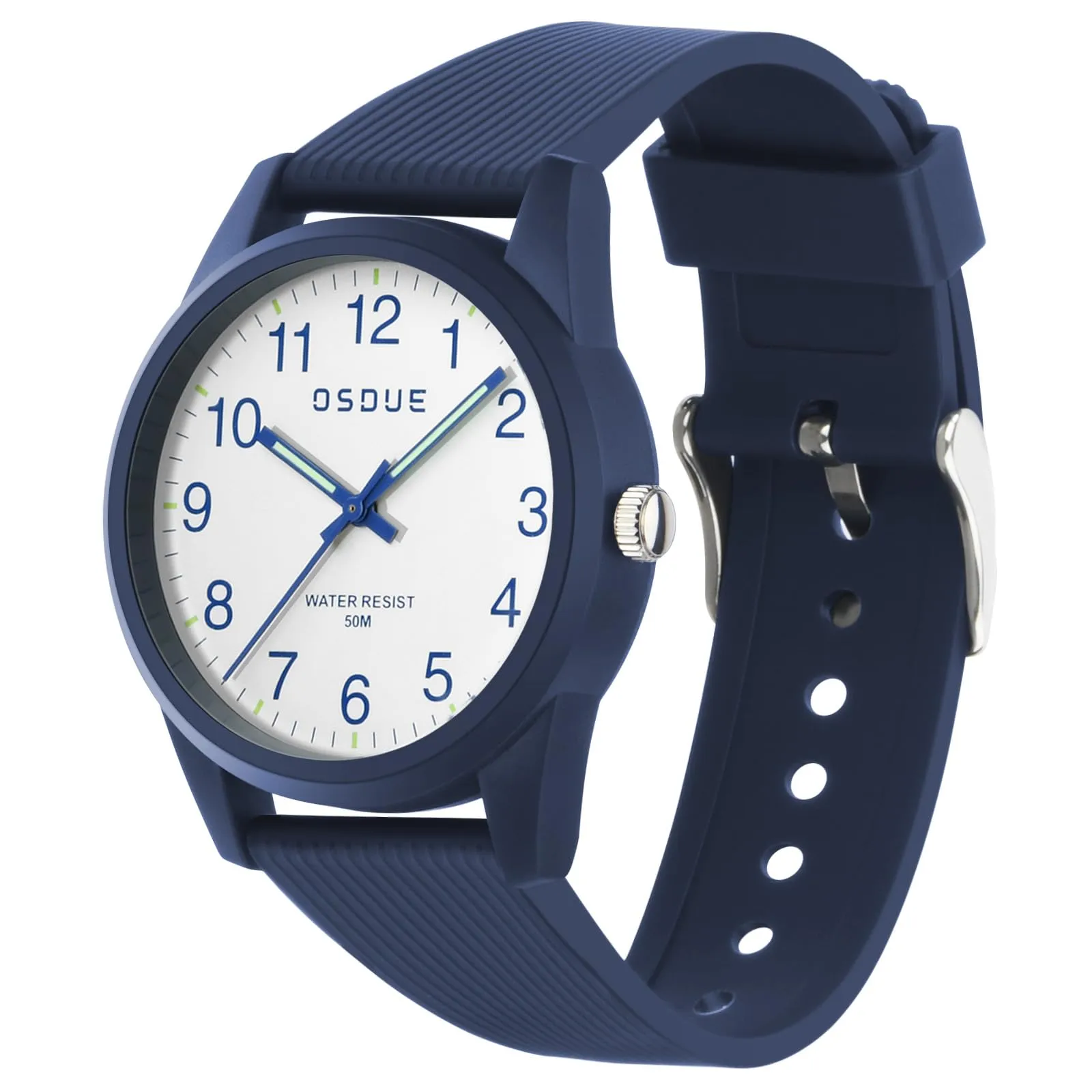 OSDUE Orologio Impermeabile Educativo Luminoso per Bambini 5-18 Anni - immagine 1