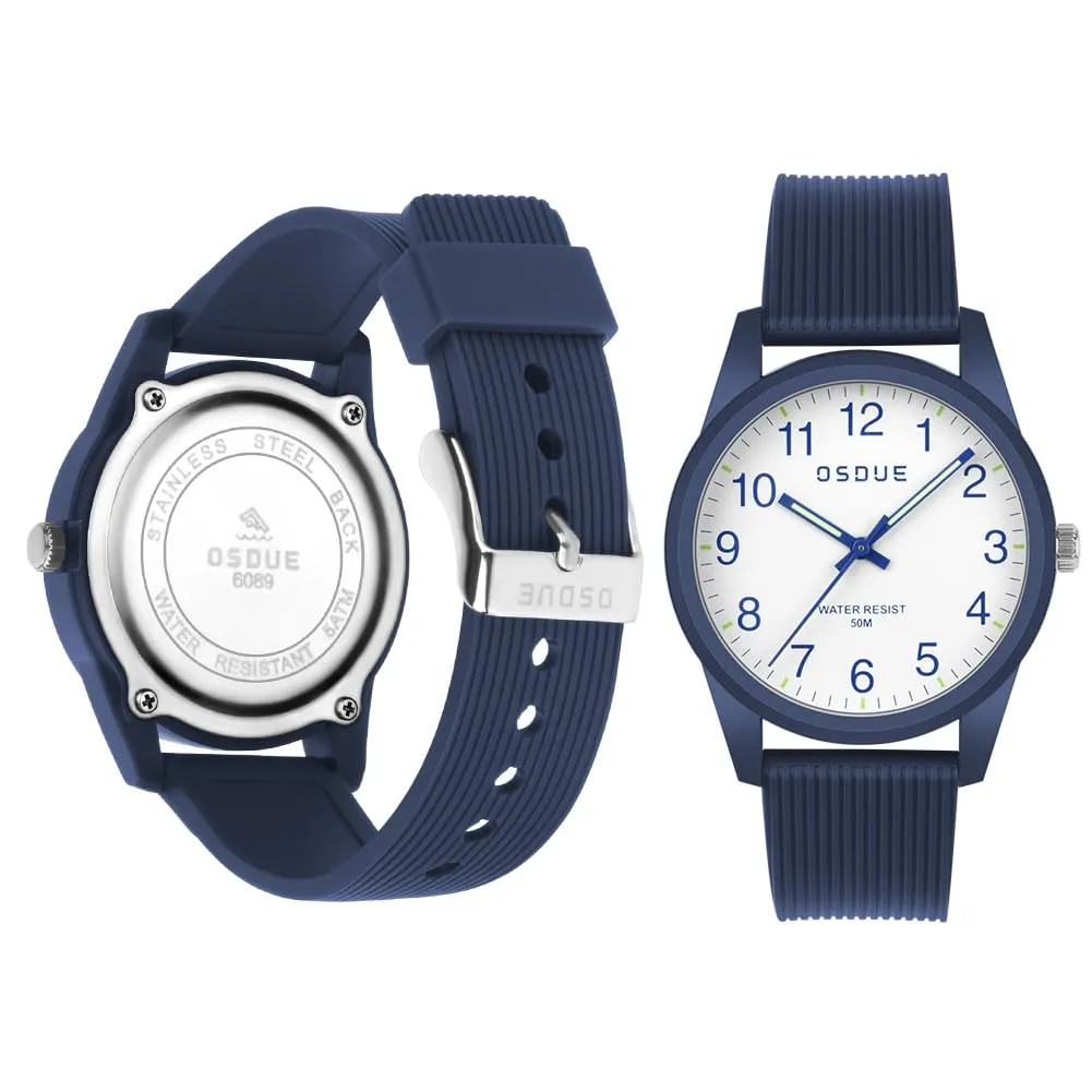 OSDUE Orologio Impermeabile Educativo Luminoso per Bambini 5-18 Anni - immagine 10