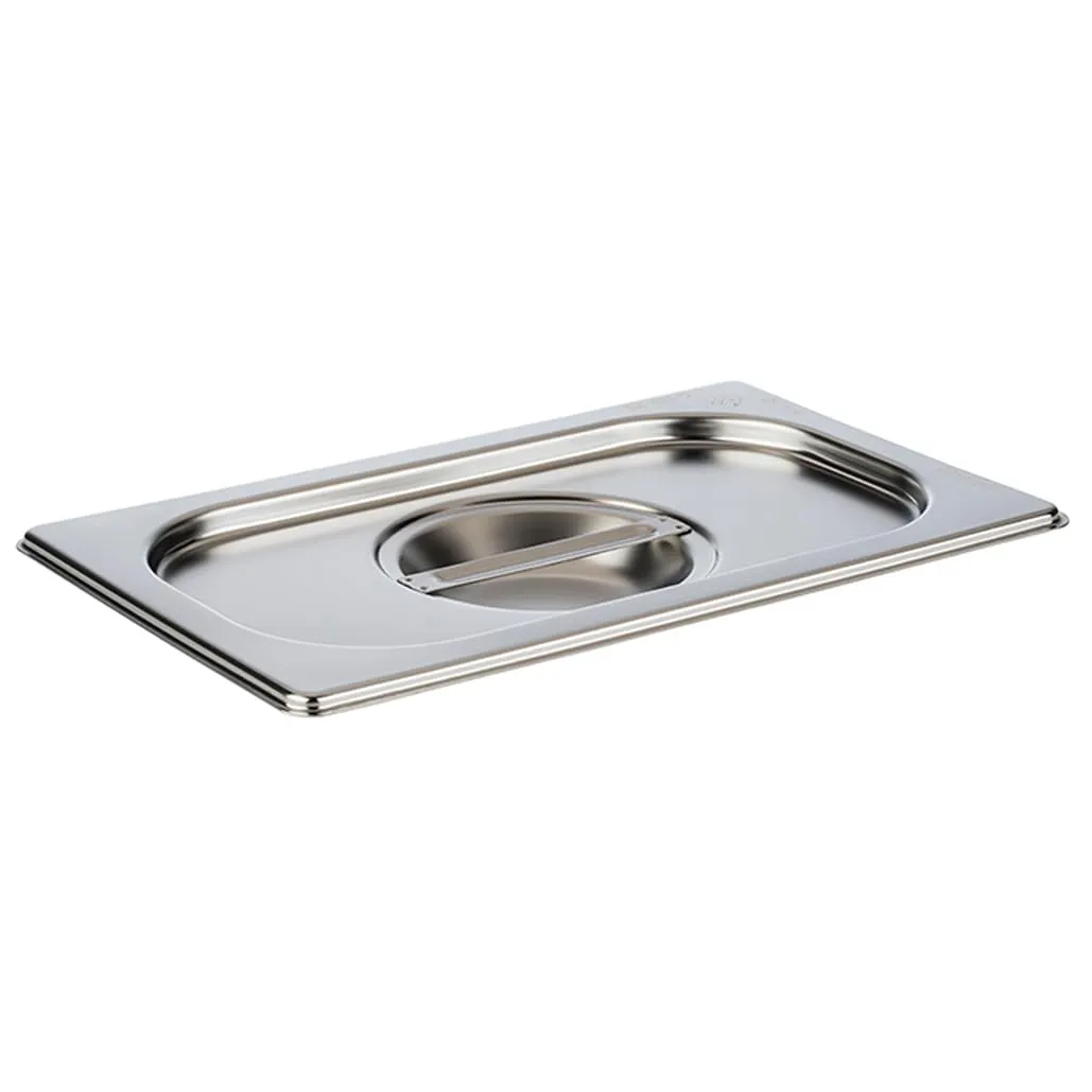 APS 81495 GN 1/4 Coperchio senza foro per cucchiaio in acciaio inox - immagine 1