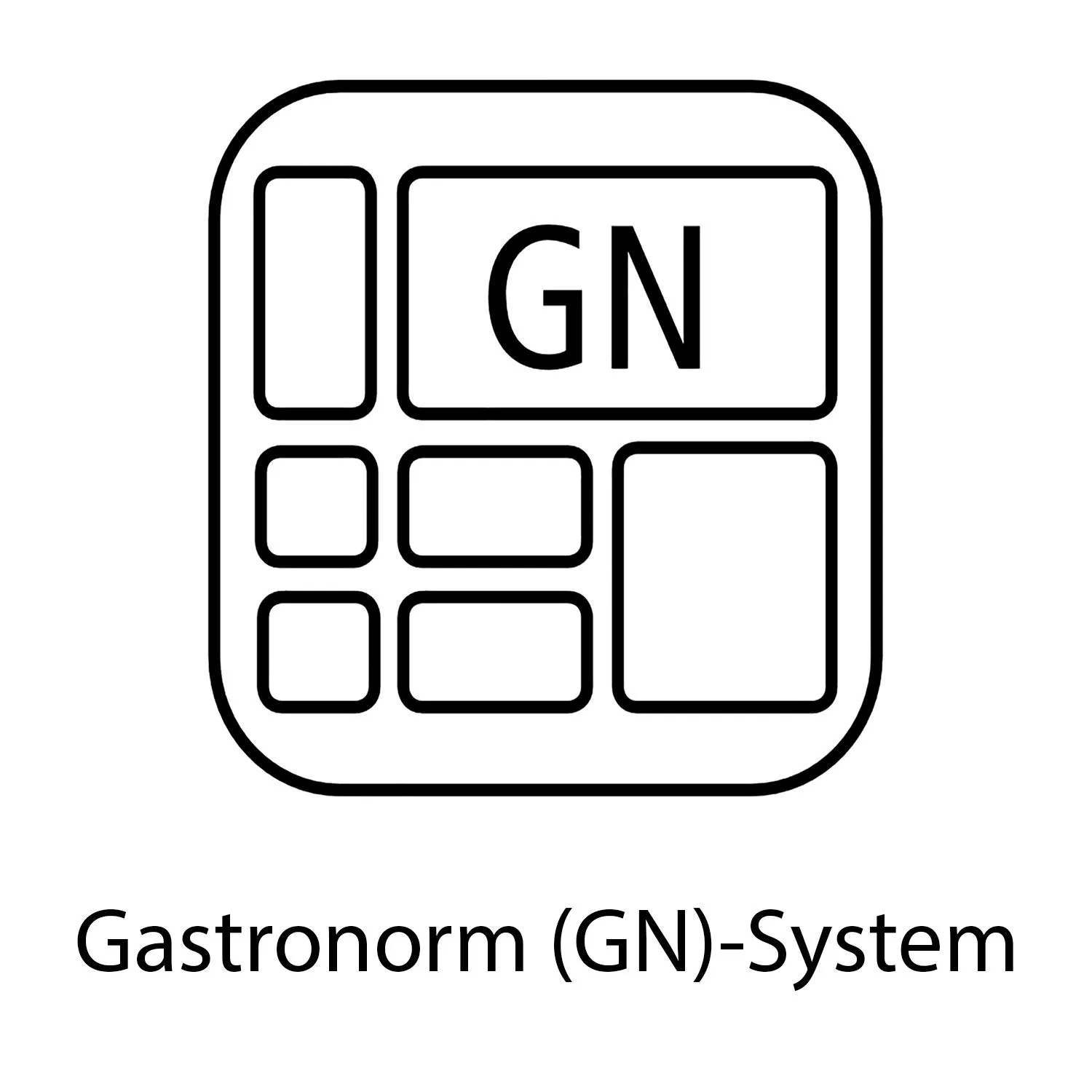 APS GN 2/3 Gastronorm Container, Stainless Steel, 1.5 Liter, 20mm Depth - immagine 4