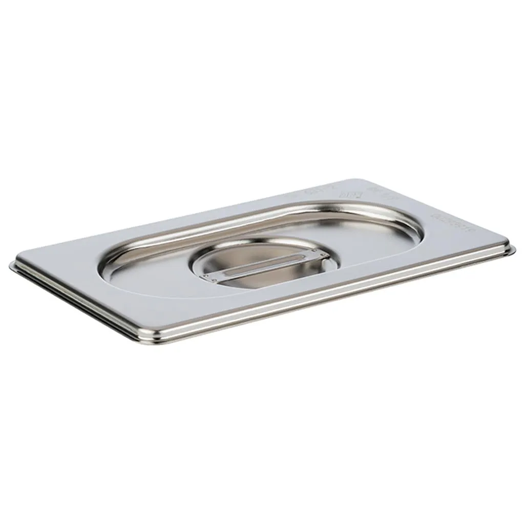 APS Coperchio per Padella GN 1/9, Acciaio Inossidabile, 176 x 108 mm - immagine 1