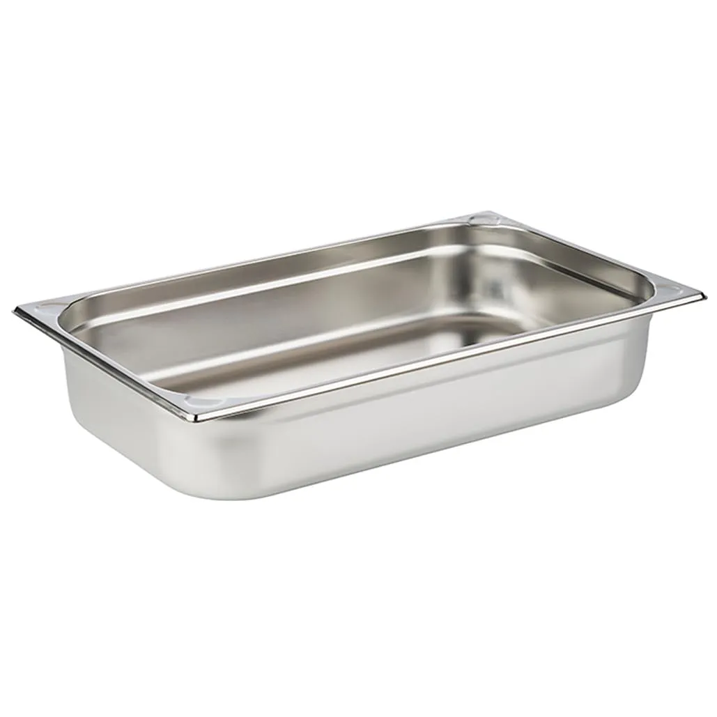 APS 81104 Contenitore Gastronorm GN 1/1 in acciaio inox, 32,5 x 53 x 100 mm, 13,25 litri - immagine 1