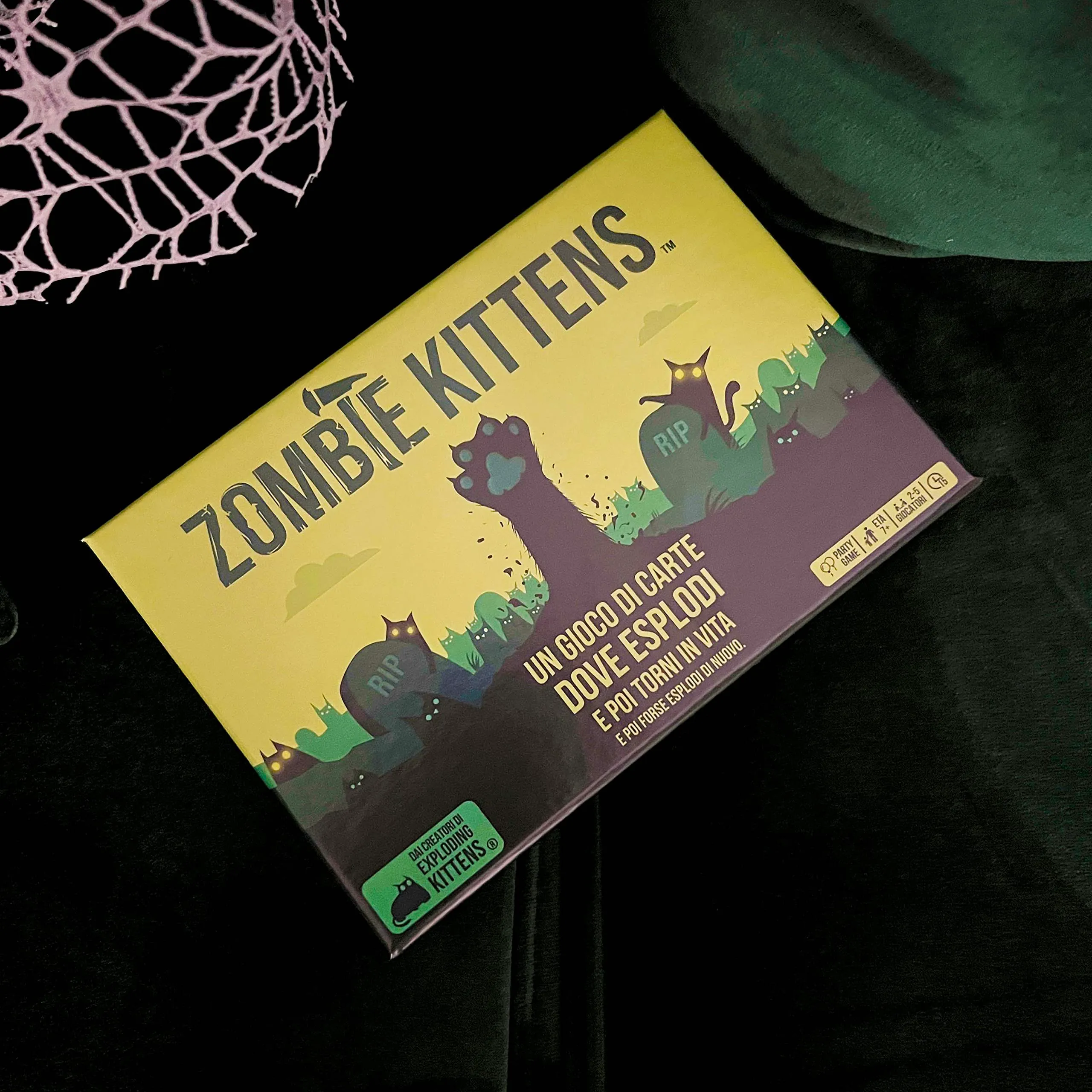 Exploding Kittens Zombie Kittens Card Game - immagine 6
