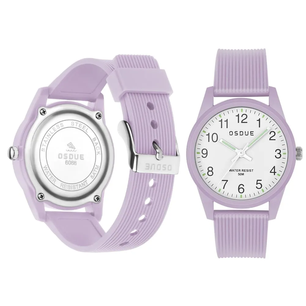 OSDUE Orologio Bambini Impermeabile Luminoso Educativo per Ragazze e Ragazzi 5-18 Anni - immagine 9