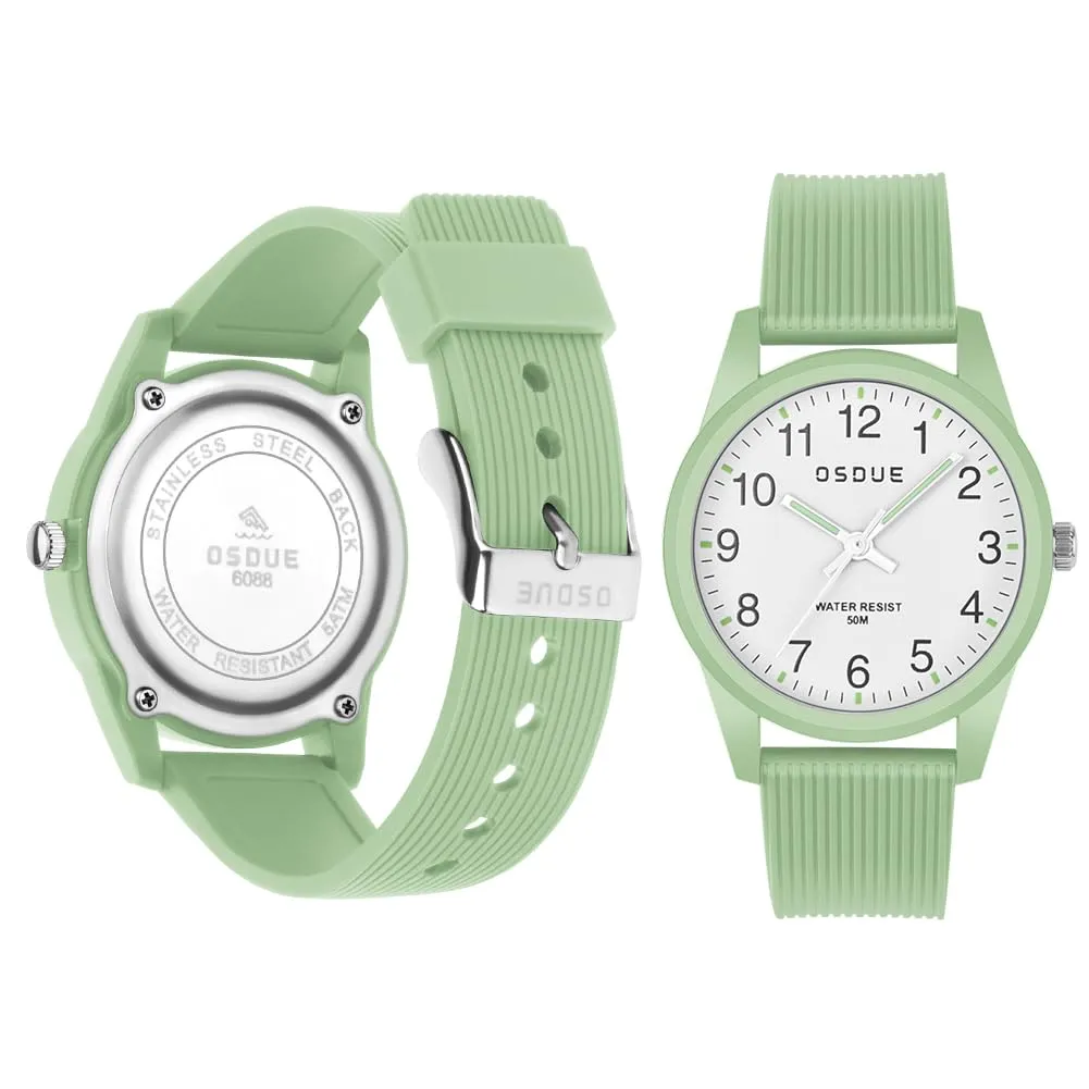 OSDUE Orologio Bambino Impermeabile Luminoso Educativo in Quarzo per Ragazzi e Ragazze 5-18 Anni - immagine 9
