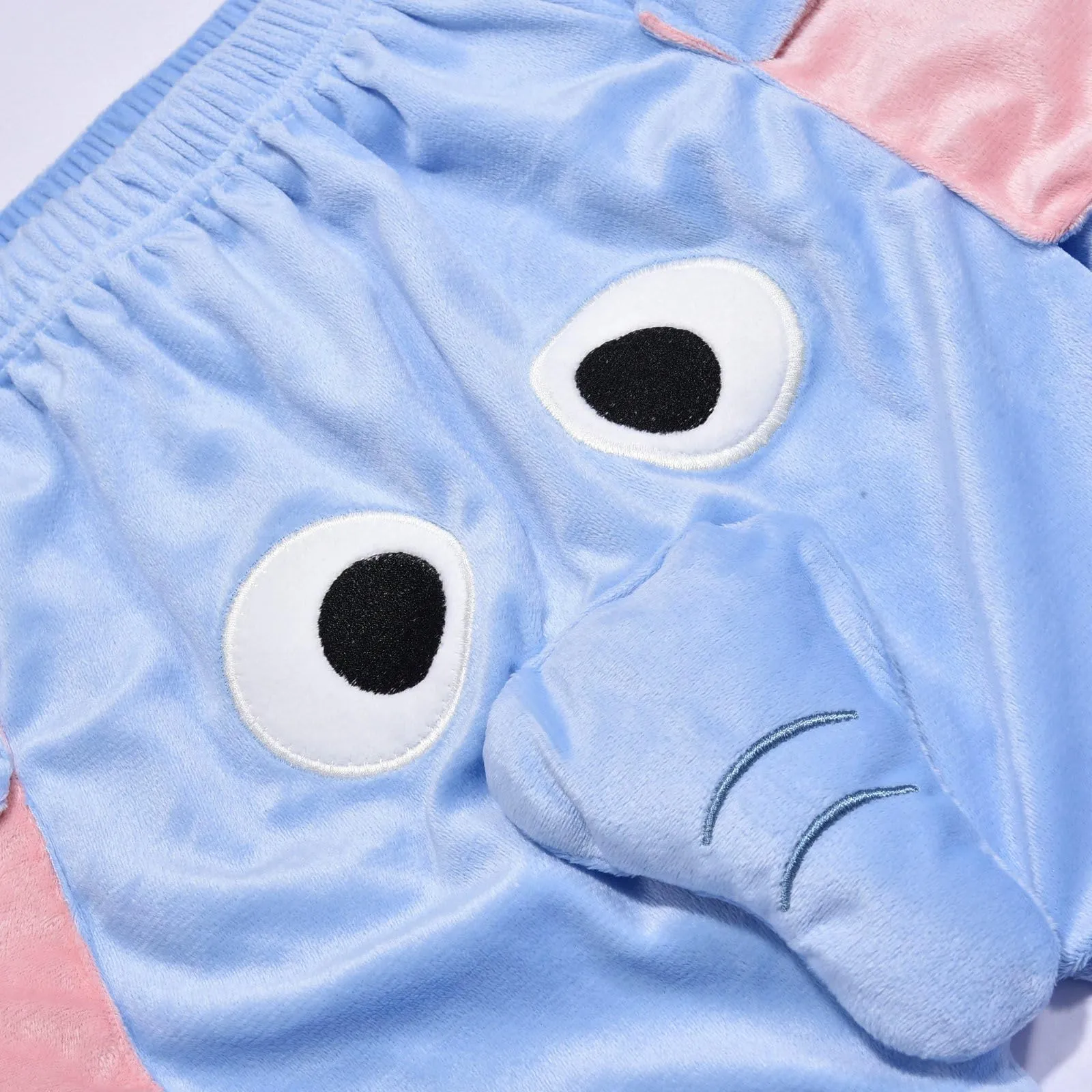 Generisch Boxer da Uomo con Motivo Elefante, Blu, 3XL - immagine 8