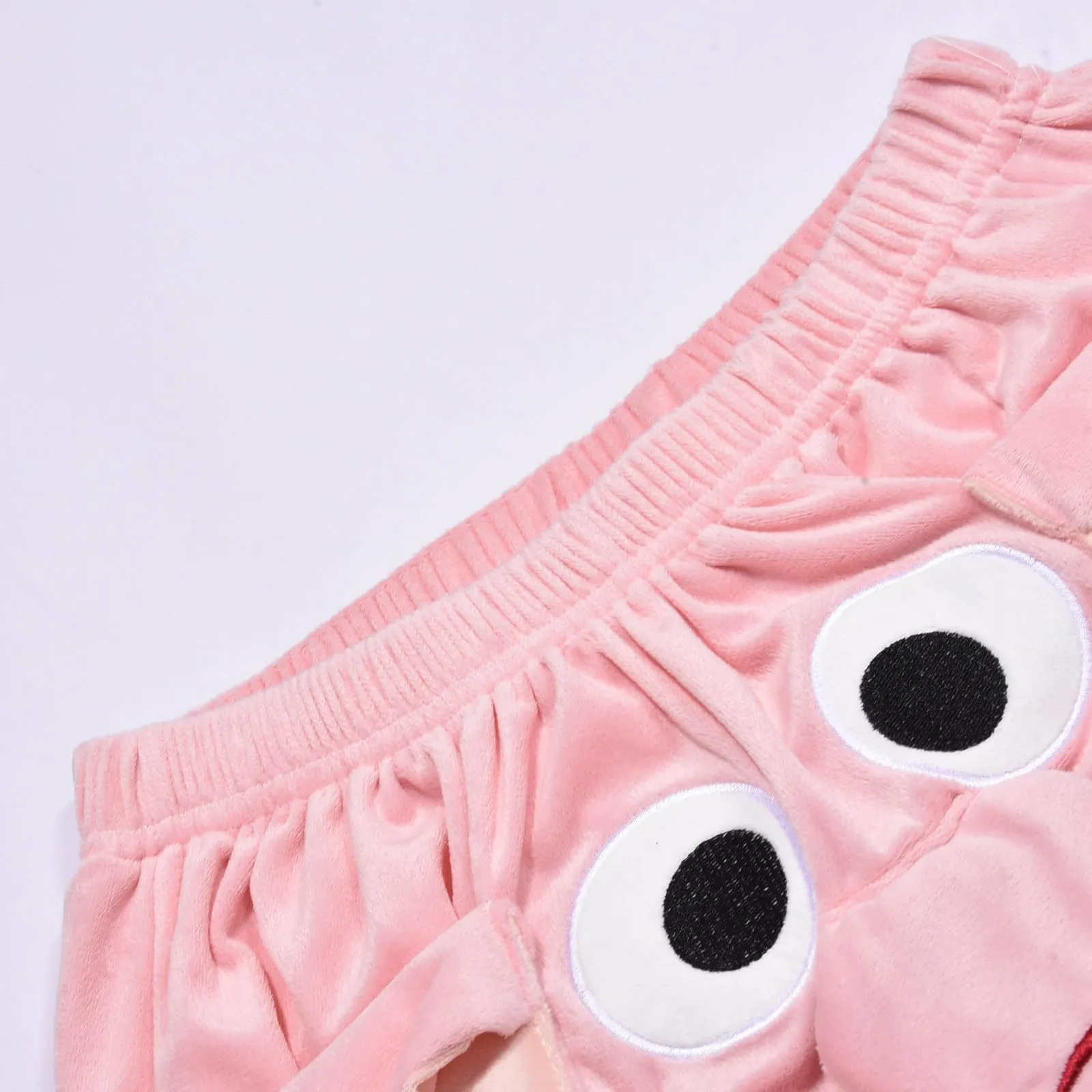 Generisch Boxershorts da uomo con motivo elefanti, rosa, XL - immagine 7