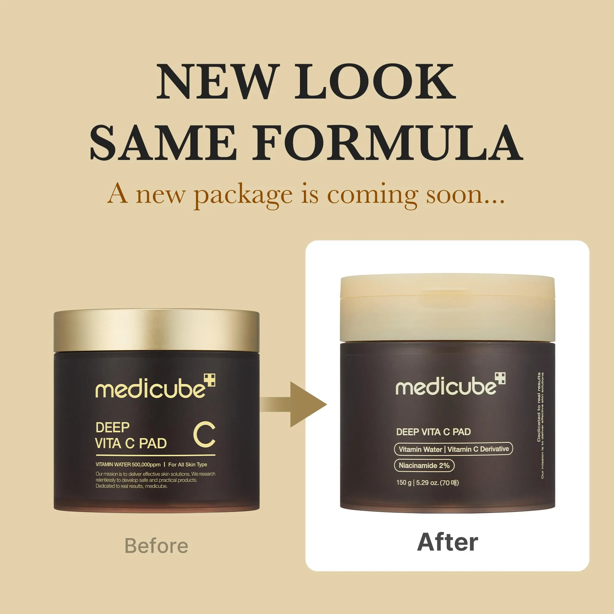 medicube Deep Vita C Toner Pads - immagine 2