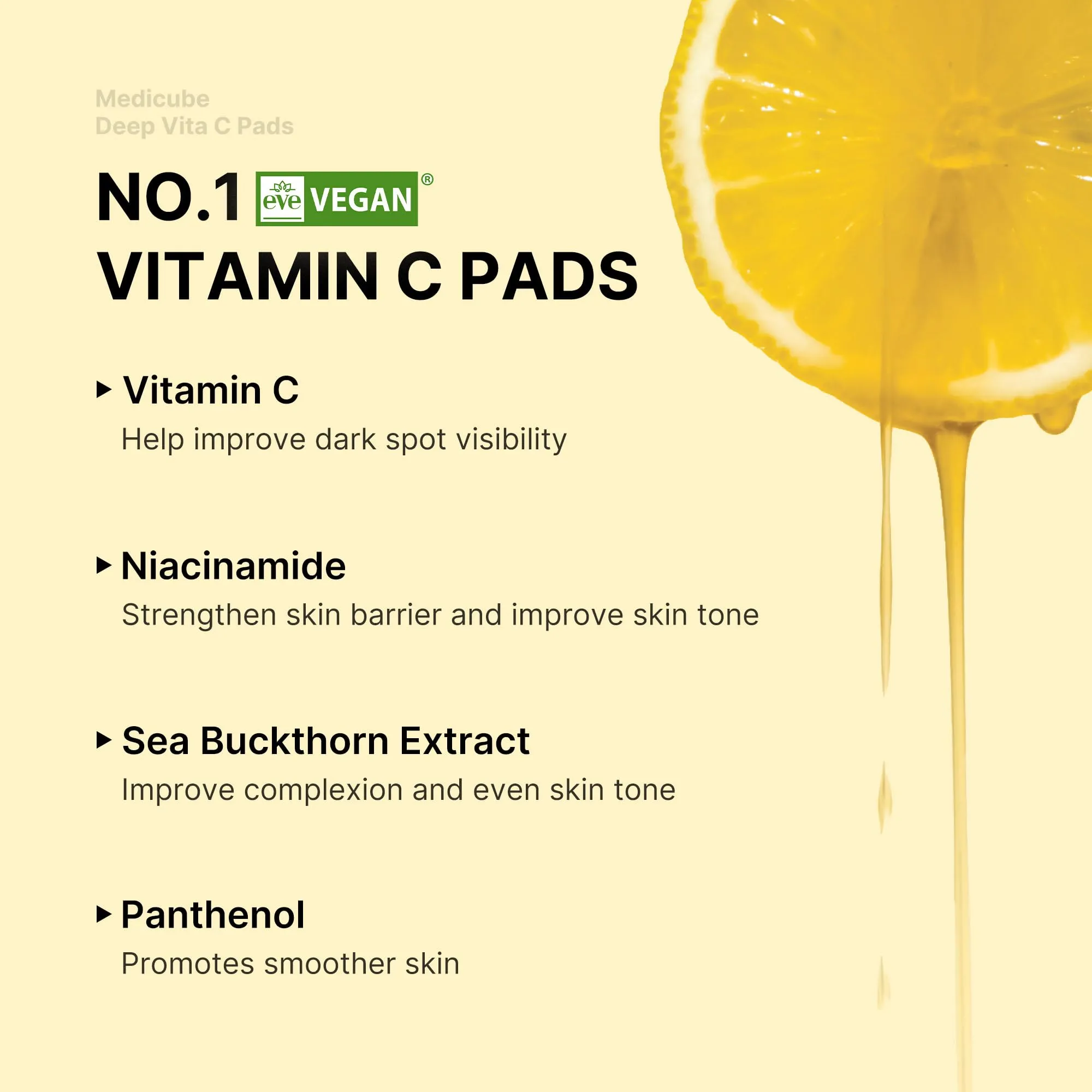 medicube Deep Vita C Toner Pads - immagine 3