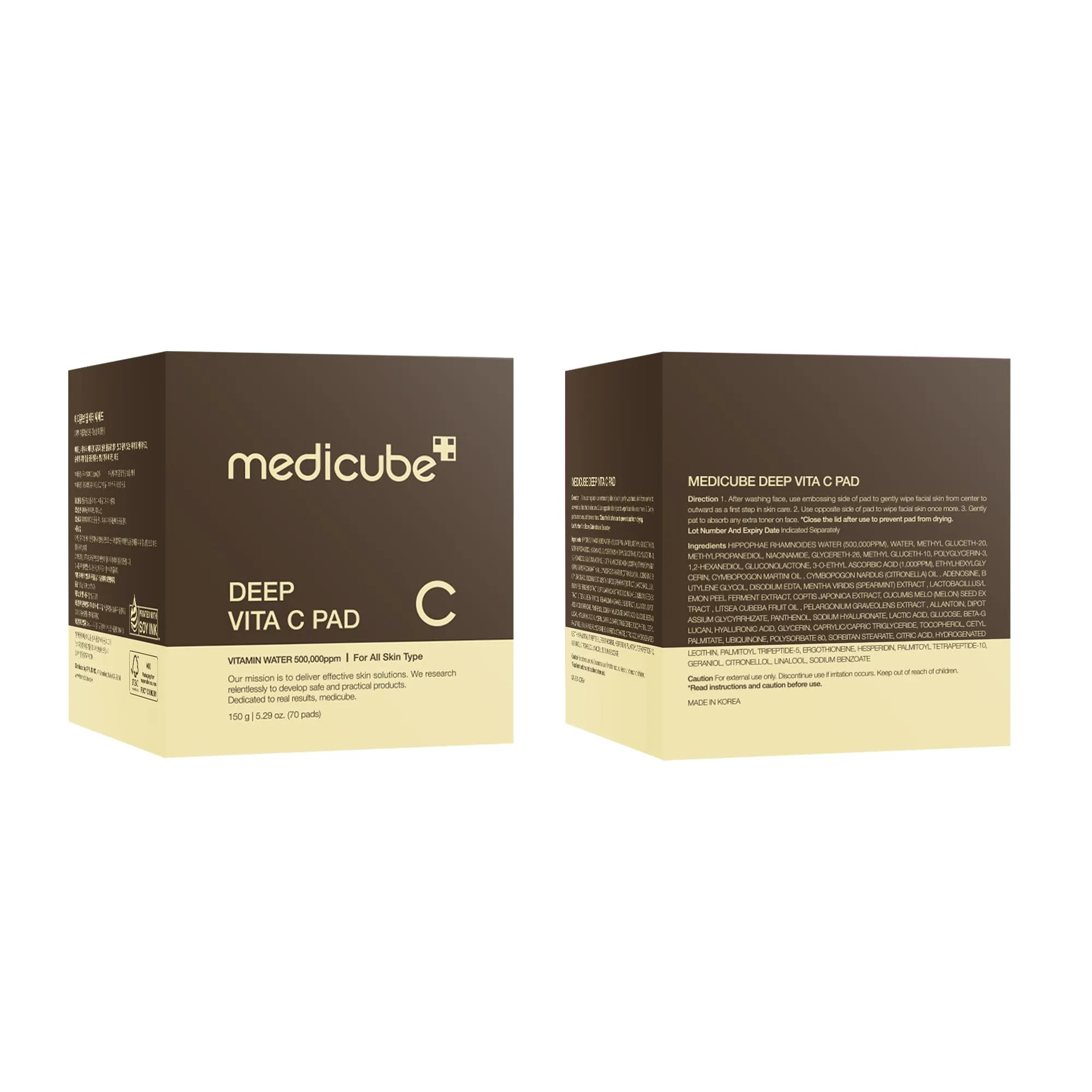 medicube Deep Vita C Toner Pads - immagine 8