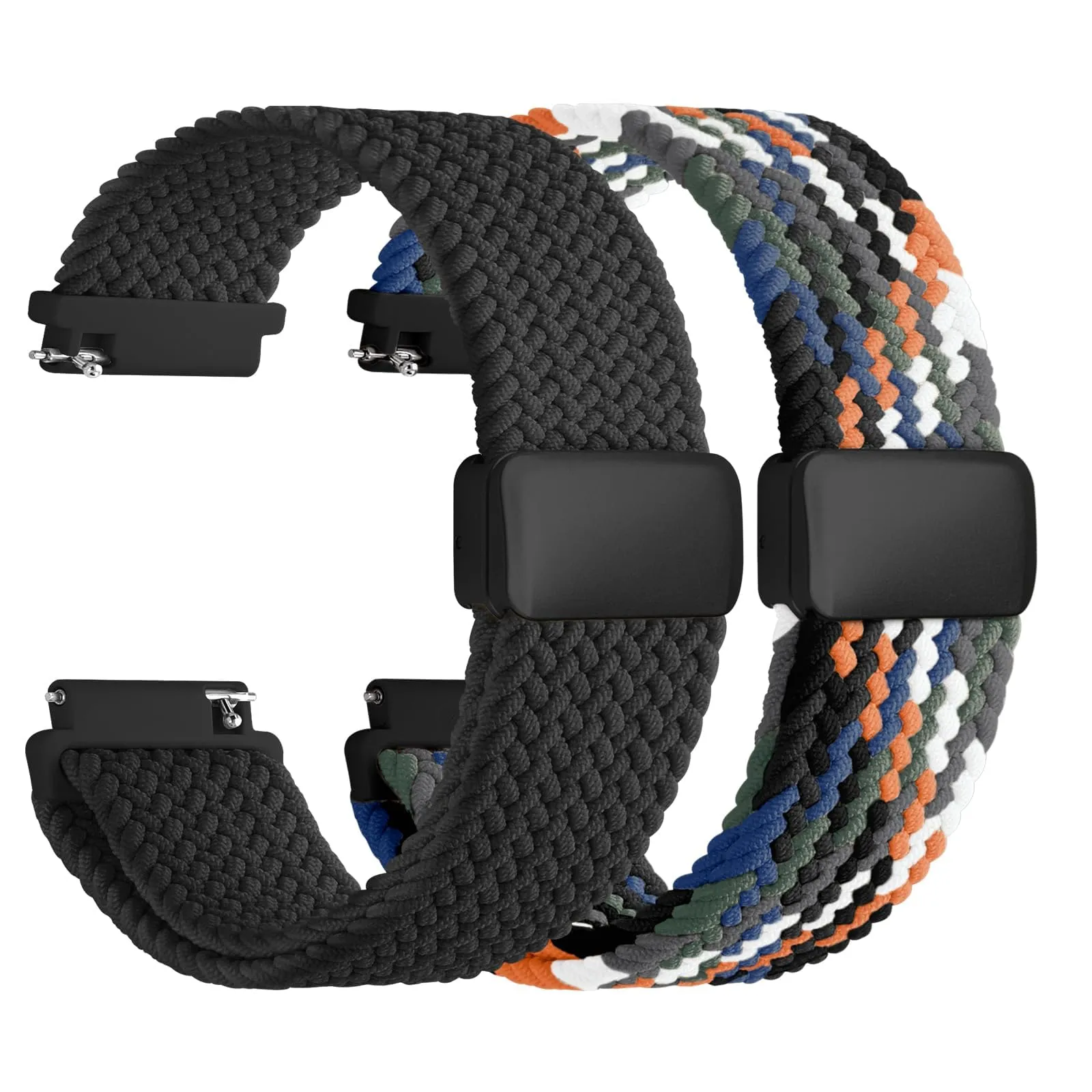 Fullmosa Cinturino in Nylon 22mm per Orologio e Smartwatch con Sgancio Rapido e Chiusura Magnetica - immagine 1