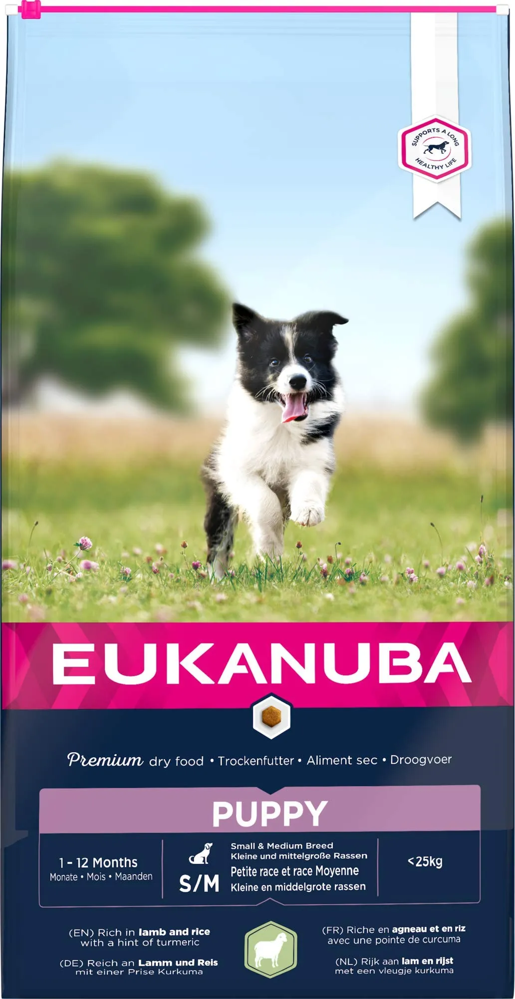 Eukanuba Cibo per cuccioli Agnello e Riso per razze di piccola e media taglia, 12 kg - immagine 6