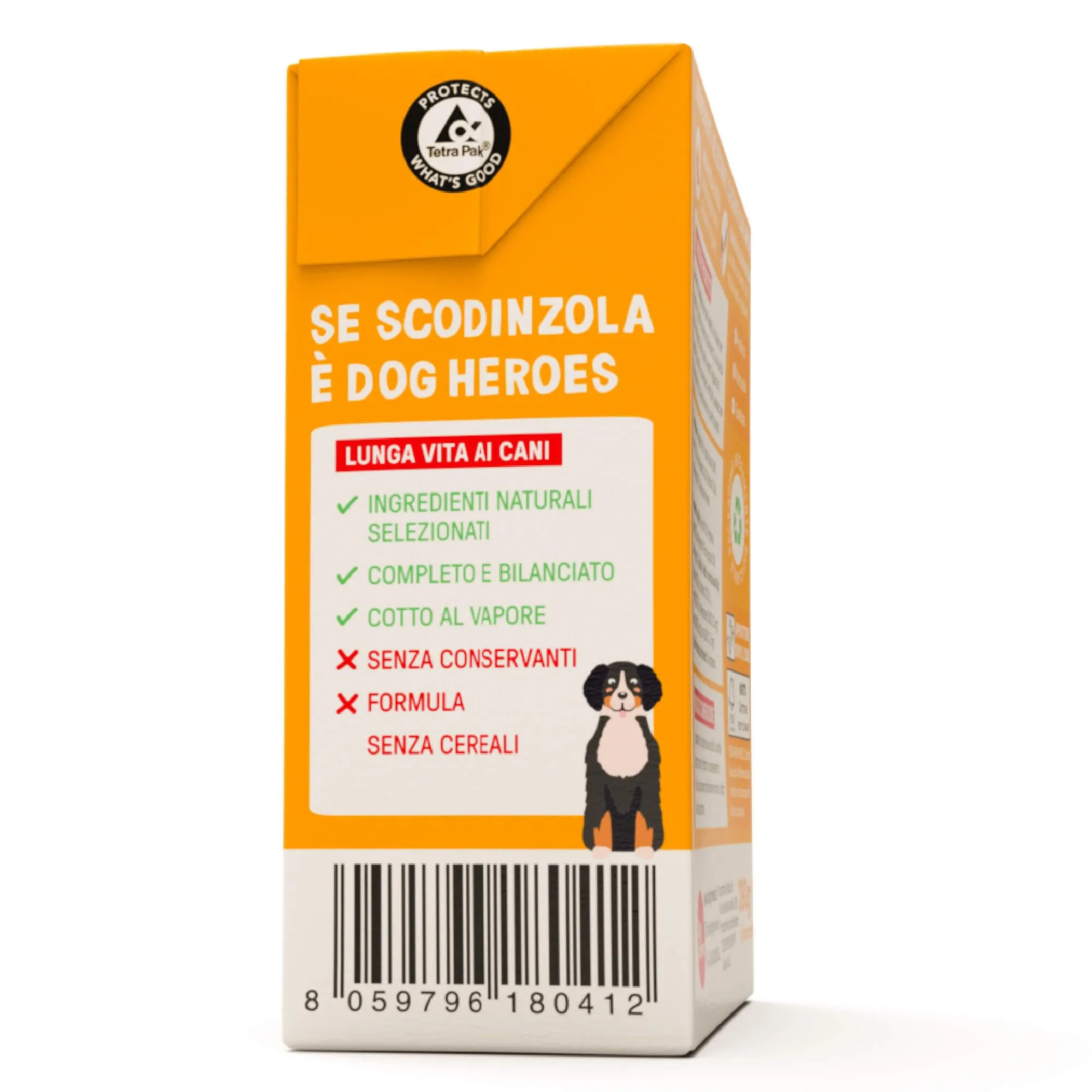 Dog Heroes Cibo Umido per Cani Agnello (60%) 12x390g - immagine 6