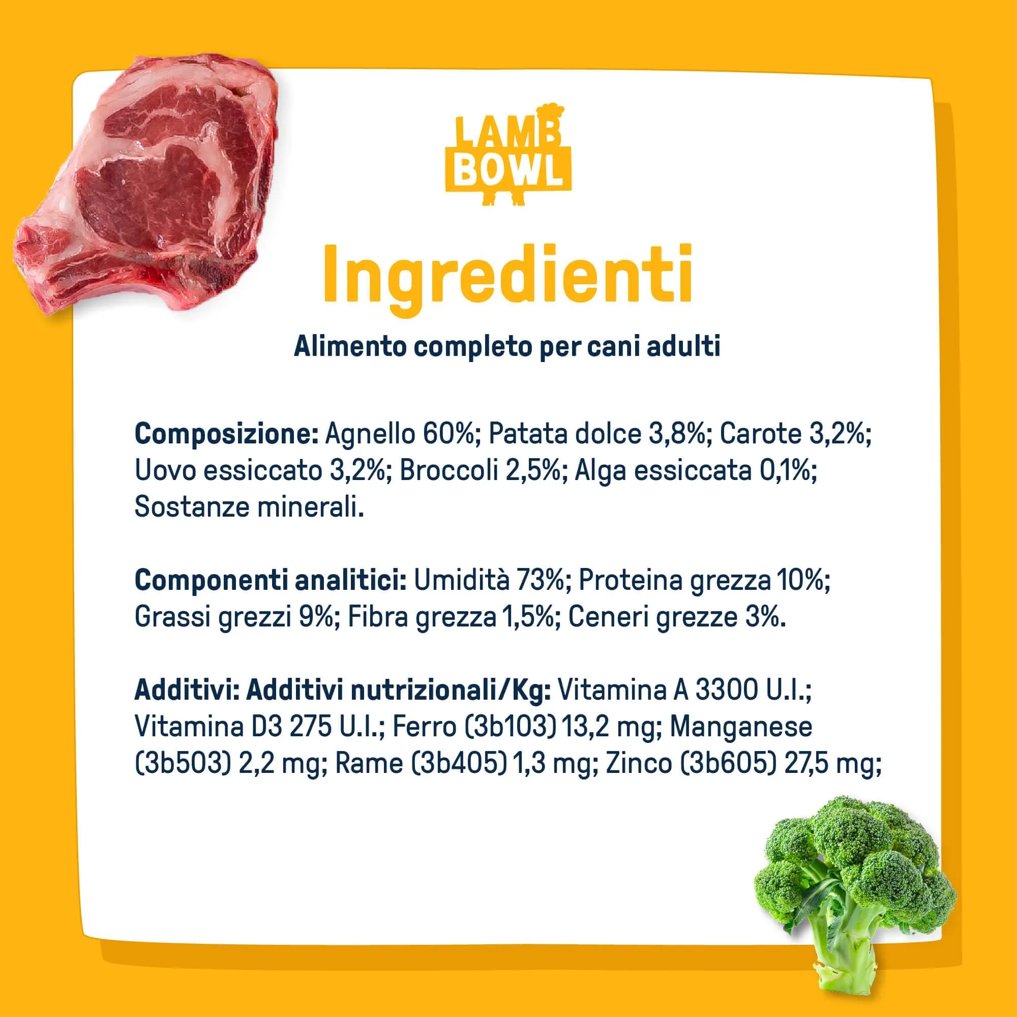 Dog Heroes Cibo Umido per Cani Agnello e Pollo 12x390g - immagine 5