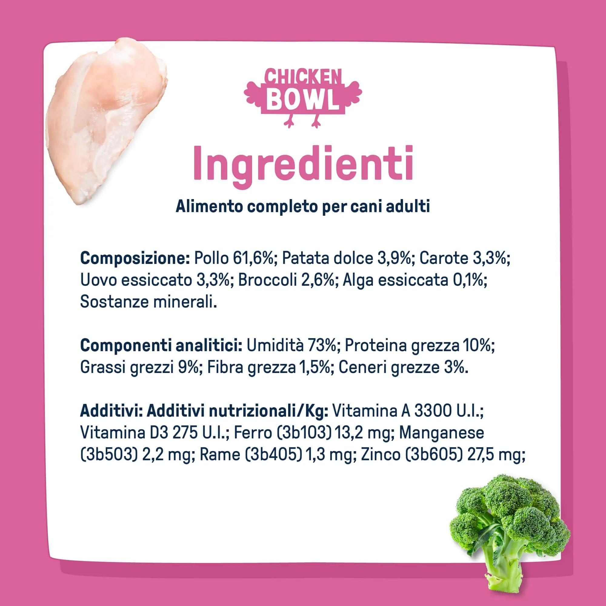 Dog Heroes Cibo Umido per Cani Pollo 60%, 12x390g - immagine 4