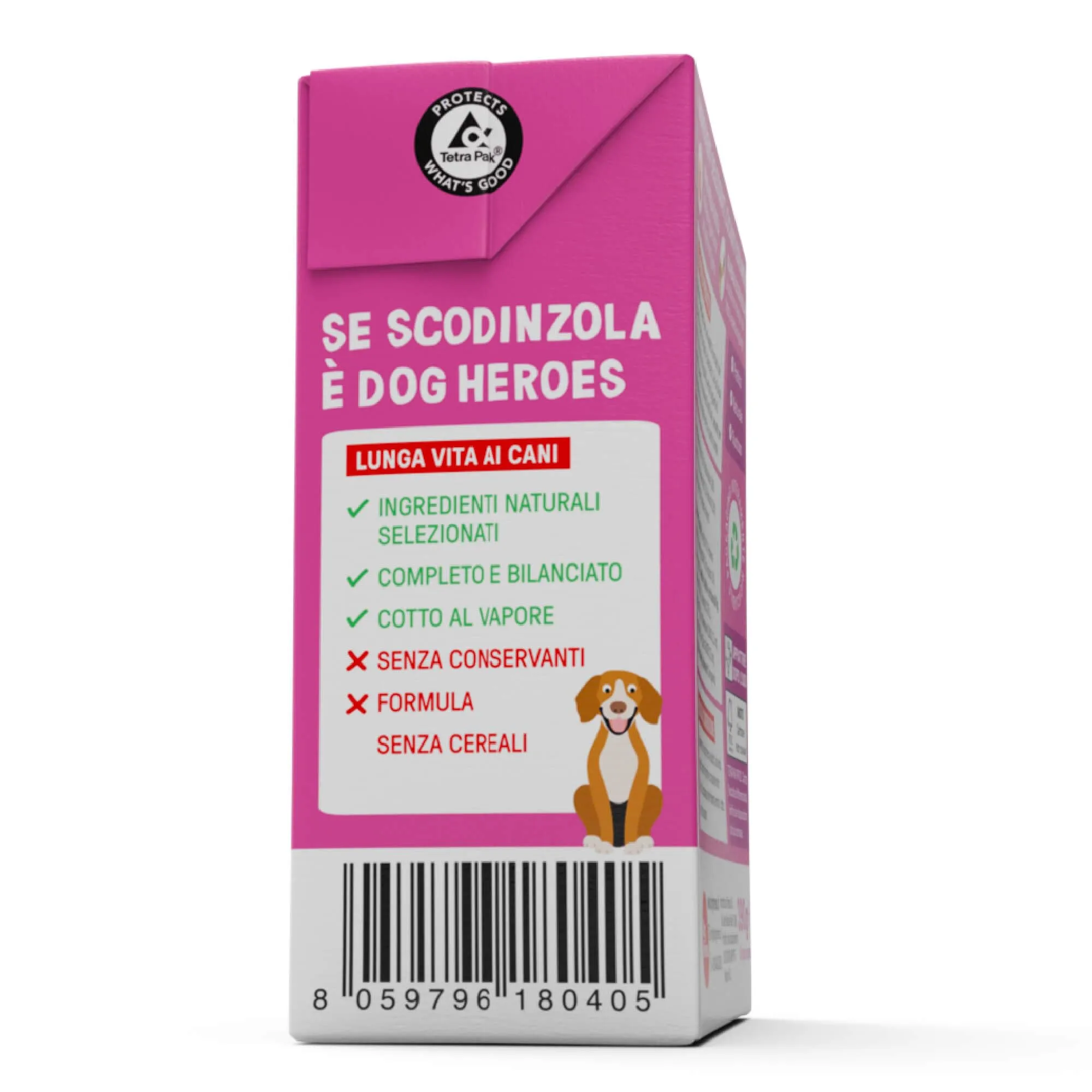 Dog Heroes Cibo Umido per Cani Pollo 60%, 12x390g - immagine 6