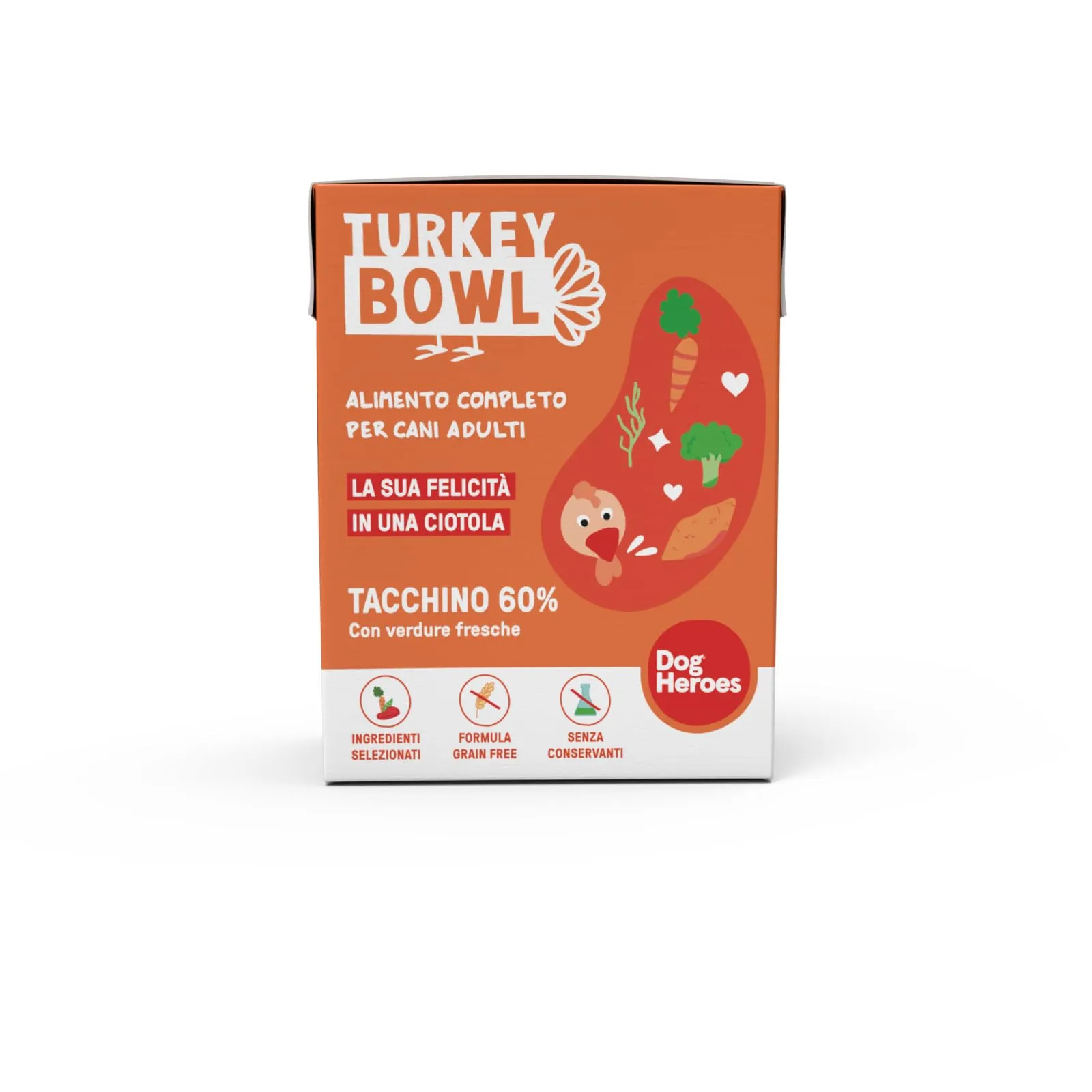Dog Heroes Cibo Umido per Cani Mix 4 Gusti (60% Carne) 36x390g - immagine 5