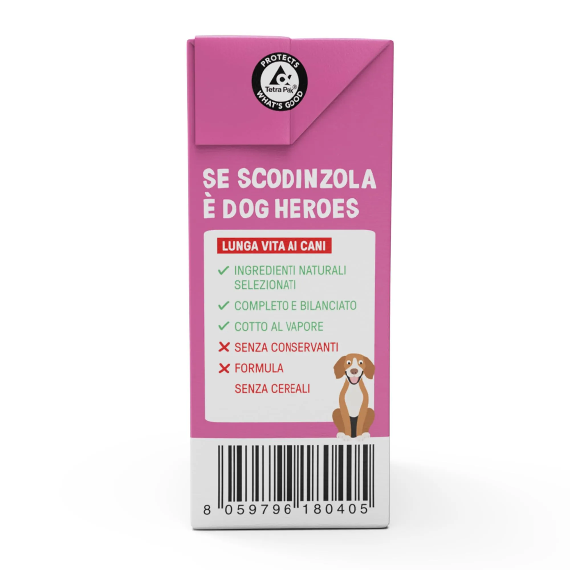 Dog Heroes Cibo Umido per Cani Pollo (60%) 36x390g - immagine 3