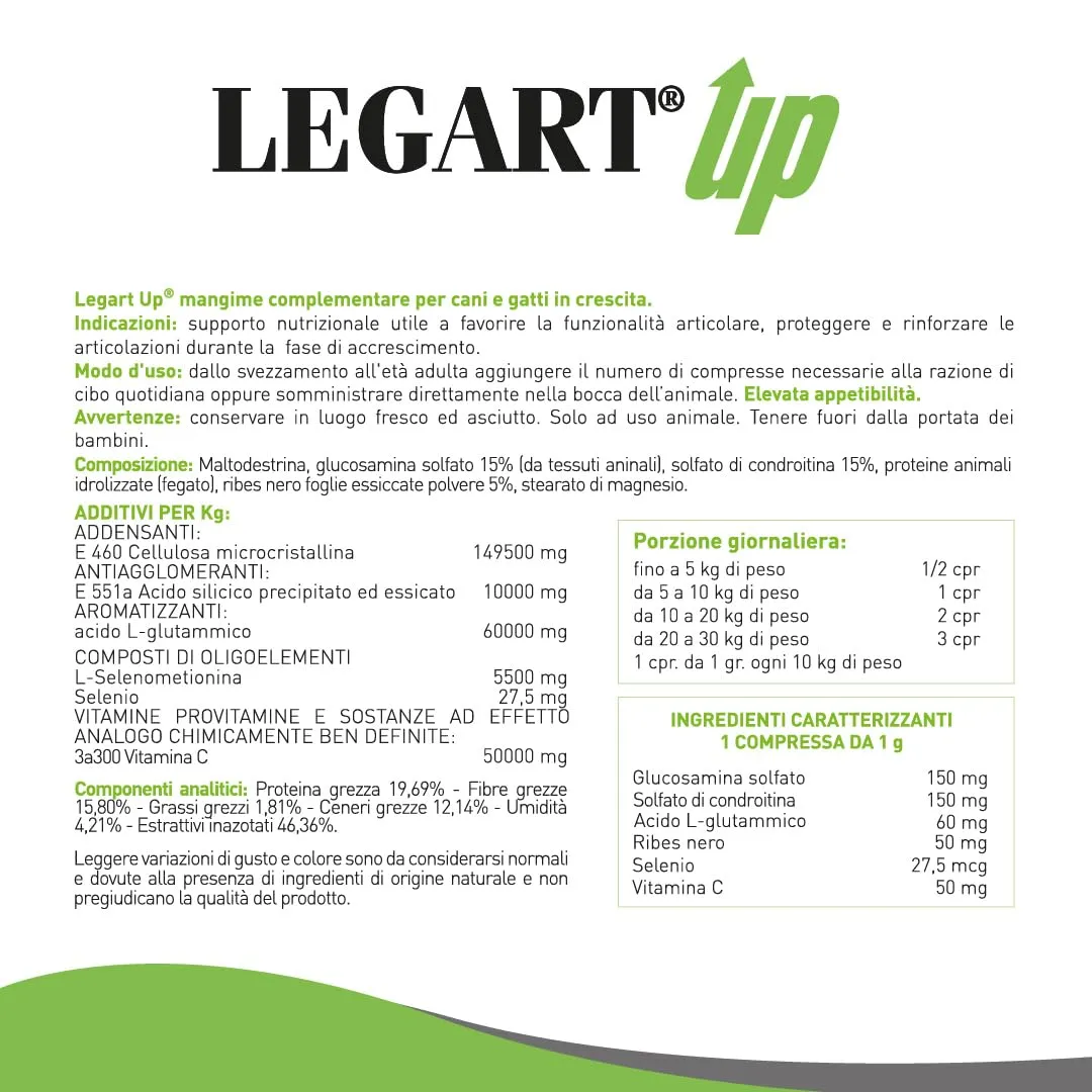 Aurora Biofarma Legart Up, 120 Compresse - immagine 7