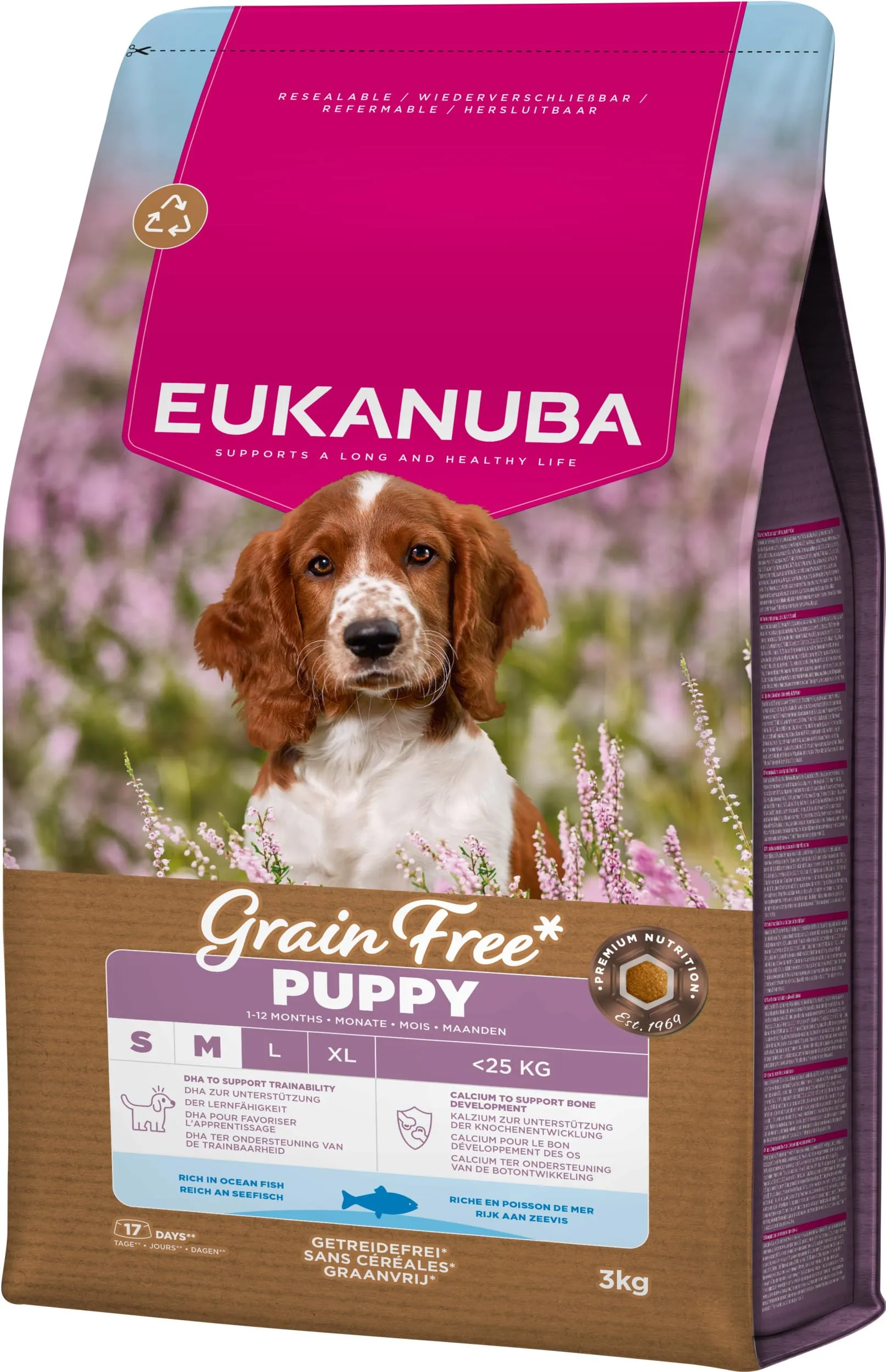 Eukanuba Crocchette per cuccioli taglia piccola/media con pesce, 3 kg - immagine 10