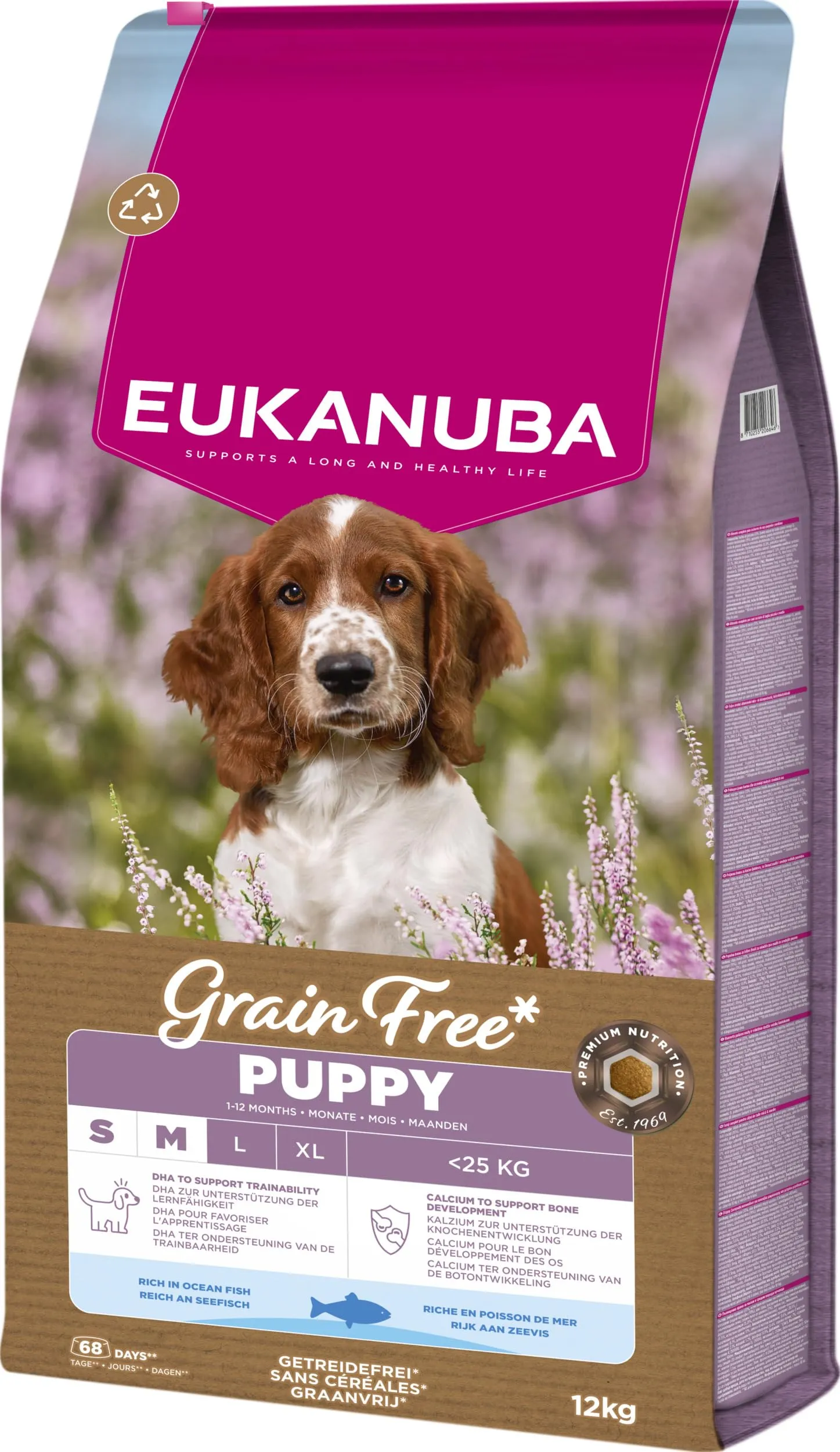 Eukanuba Crocchette per cuccioli taglia piccola/media al pesce, 12 kg - immagine 11