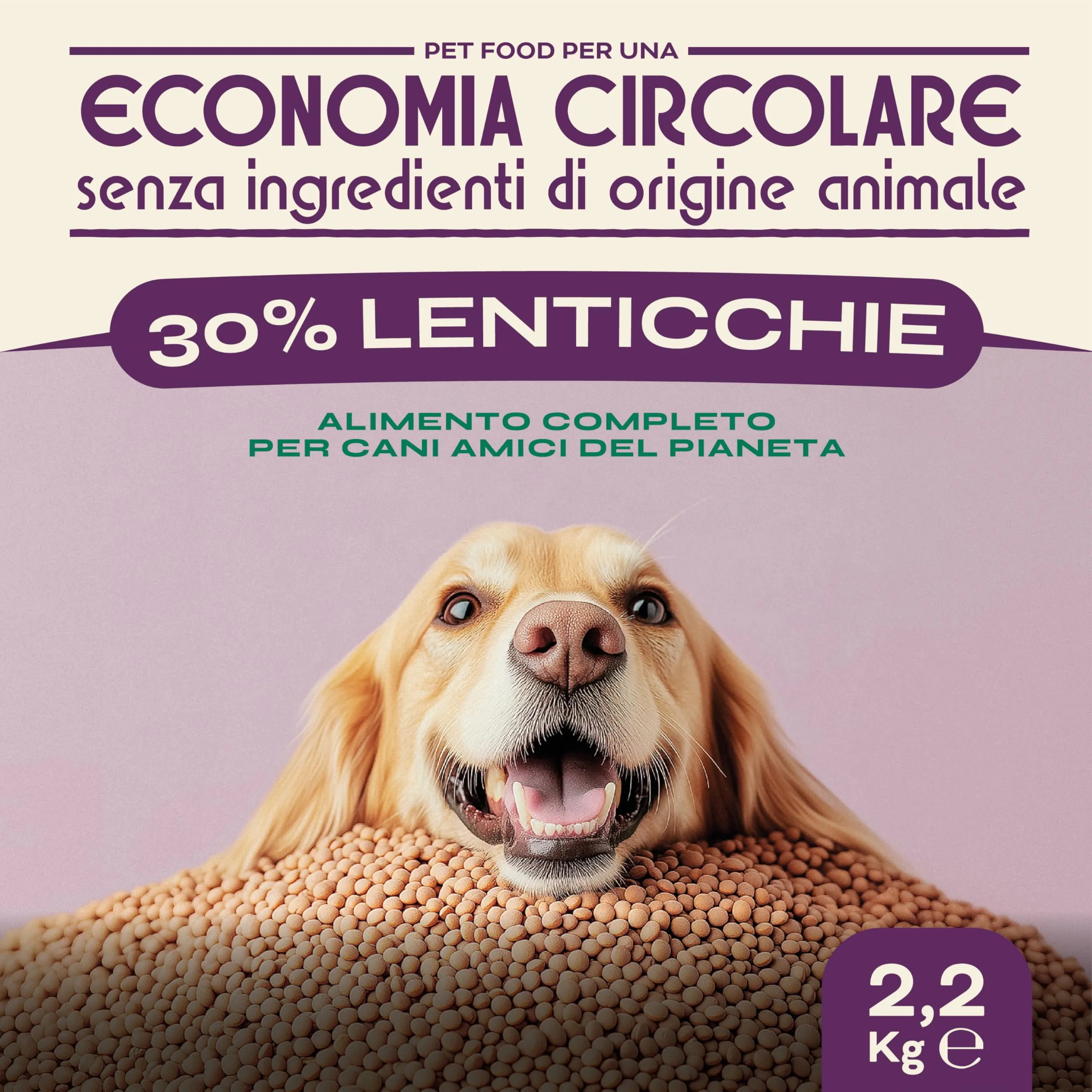 Proggy Care Crocchette Cani Adulti (10–45 kg), Alimento Completo 100% Vegetale, Multipack 3×2,2 kg - immagine 2