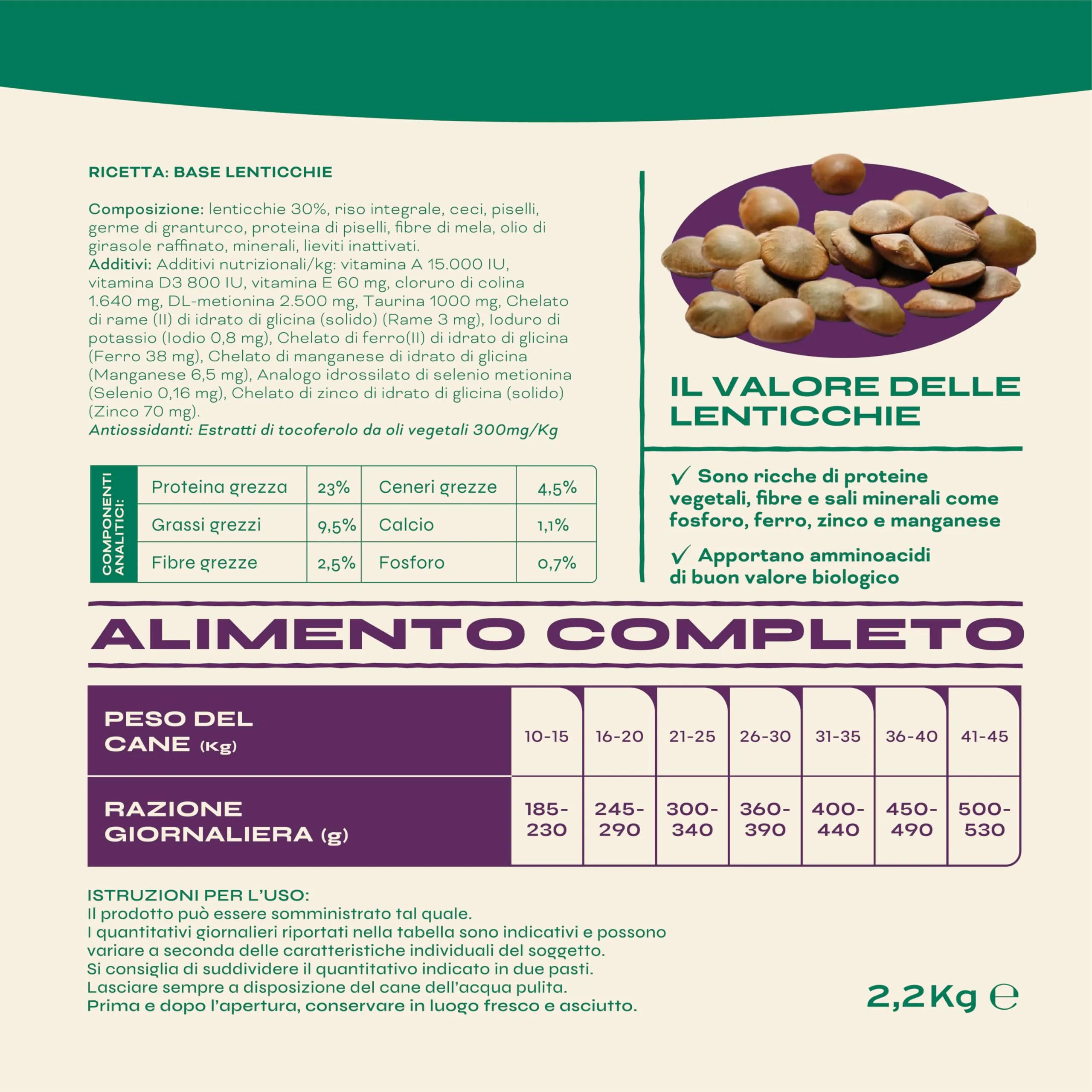 Proggy Care Crocchette Cani Adulti (10–45 kg), Alimento Completo 100% Vegetale, Multipack 3×2,2 kg - immagine 4