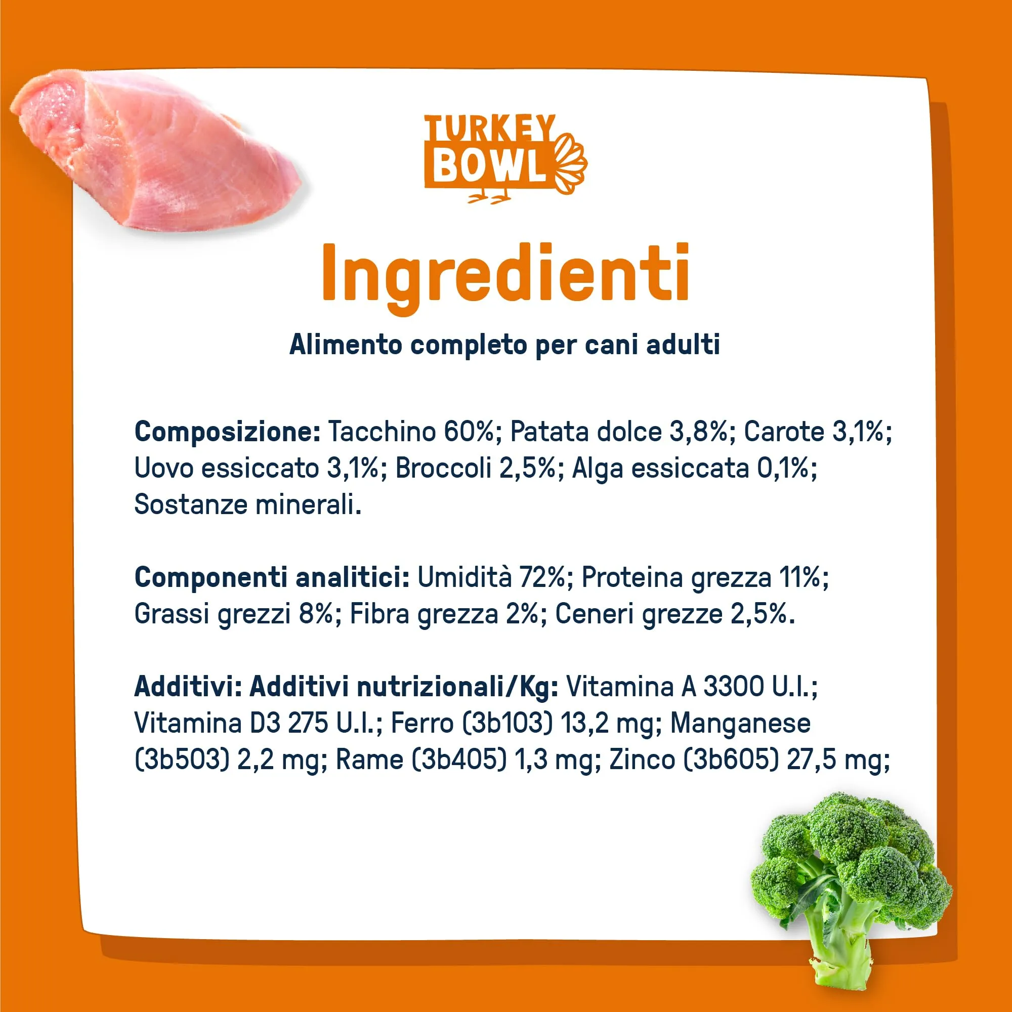 Dog Heroes Cibo Umido per Cani Tacchino 60%, 24x390g - immagine 7