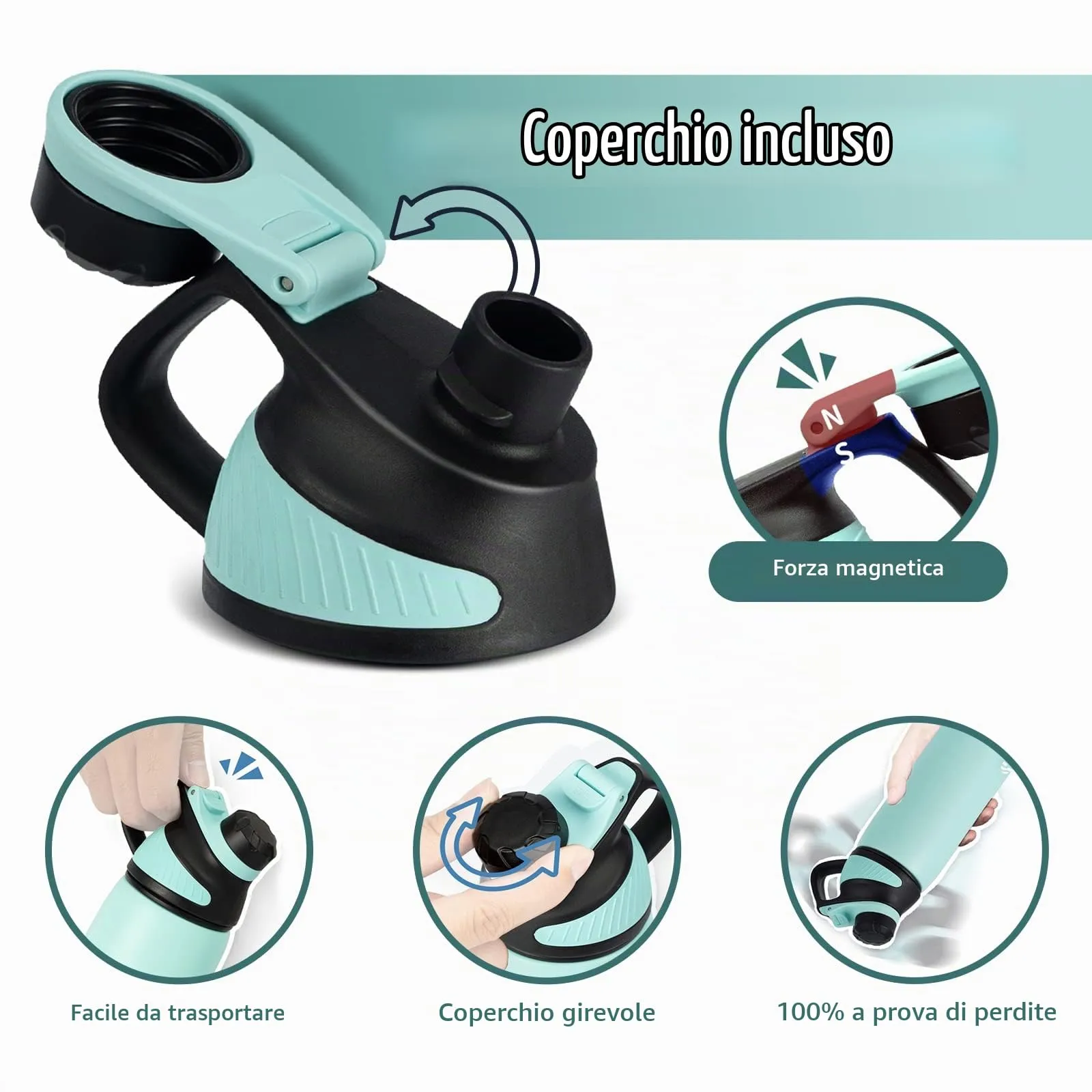Fjbottle Borraccia Termica in Acciaio Inox 600ml - immagine 2