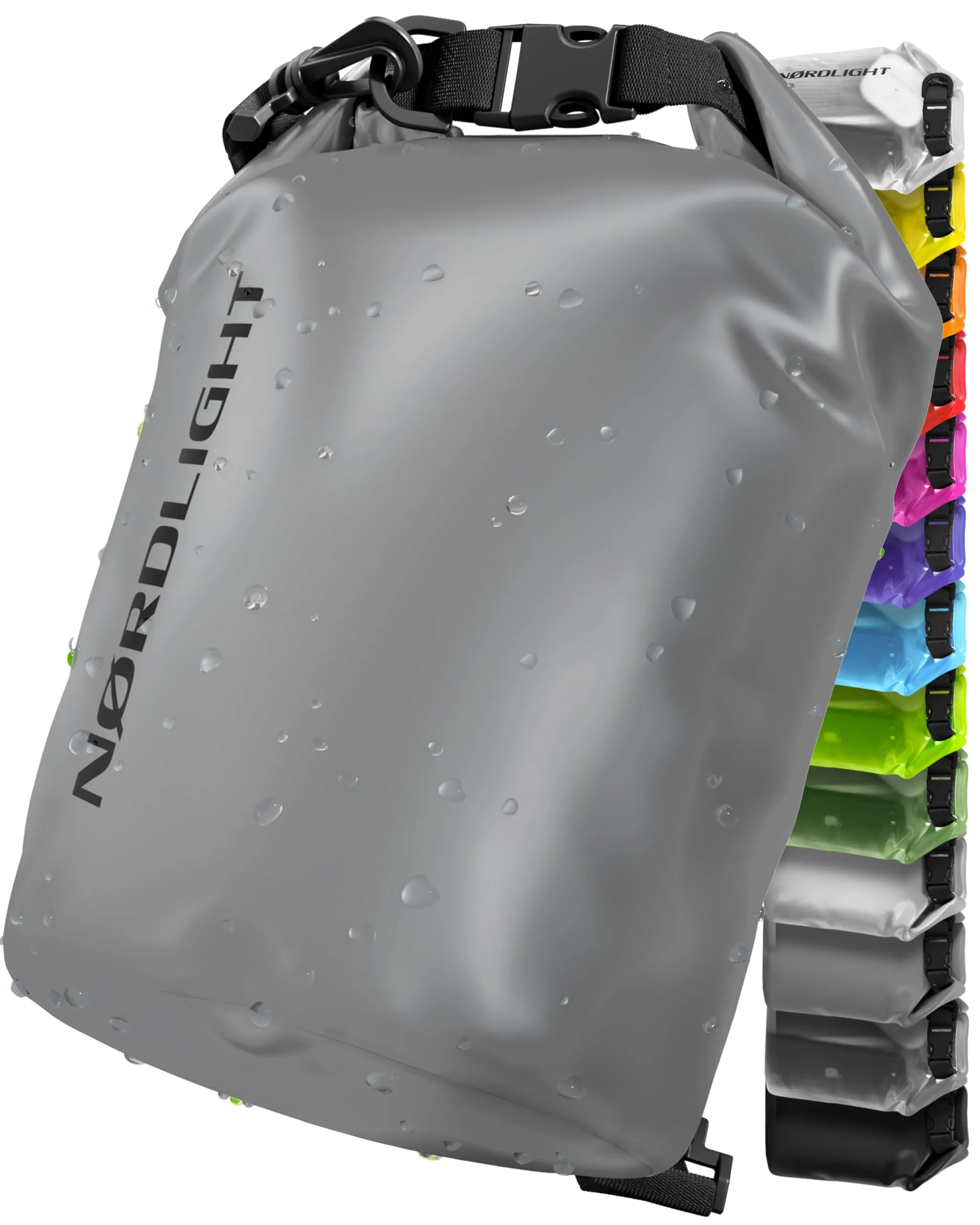 Nordlight Dry Bag Sacca Impermeabile 15L Antracite - immagine 1