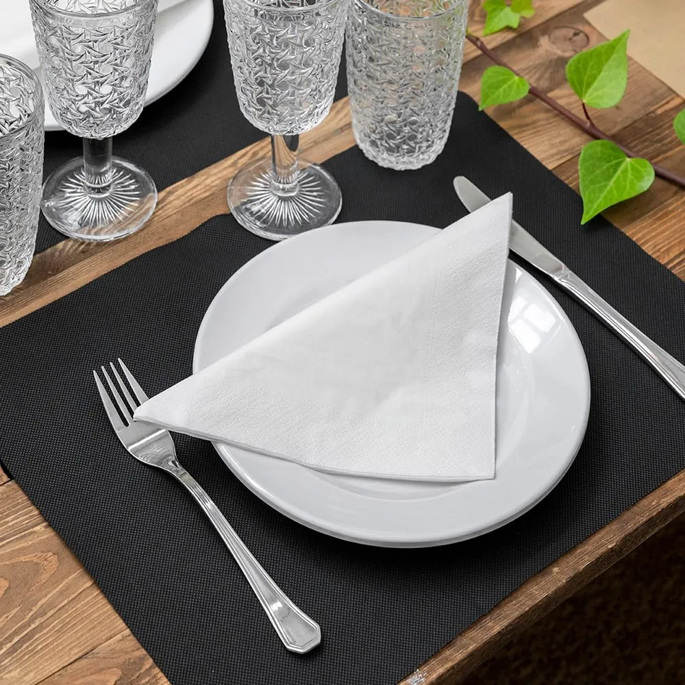 Garcia de Pou Tovagliette Spunbond 60 gsm 30x40 cm Nero PP - 200 Unità - immagine 2