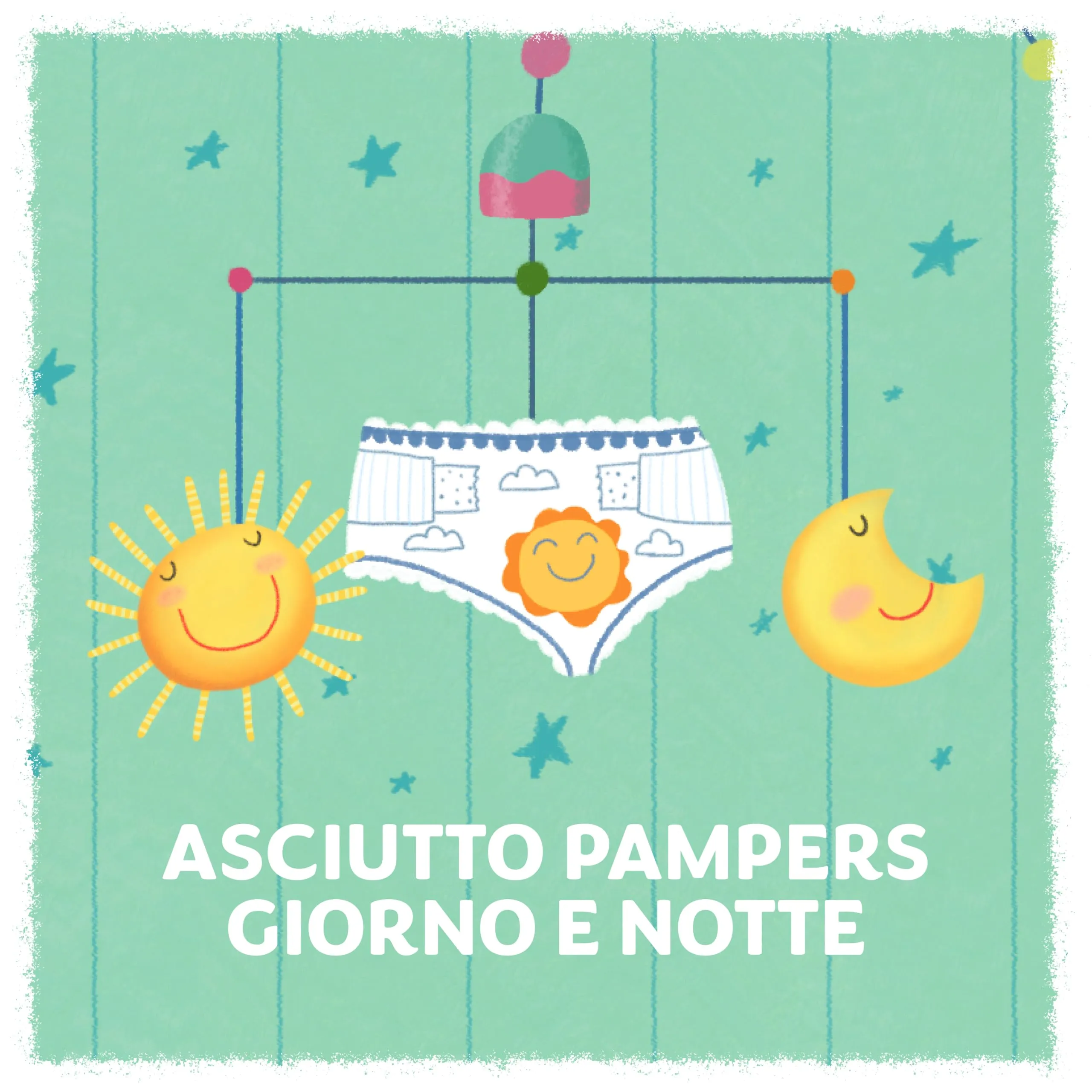 Pampers Sole e Luna Pannolini Junior Taglia 5 (11-25 kg), 120 Pezzi - immagine 4