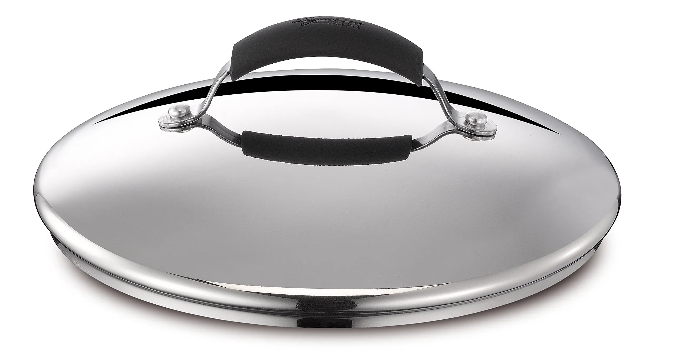 Lagostina Gioiosa Coperchio in Acciaio Inox 18/10 con Maniglia in Bakelite, 22 cm - immagine 1