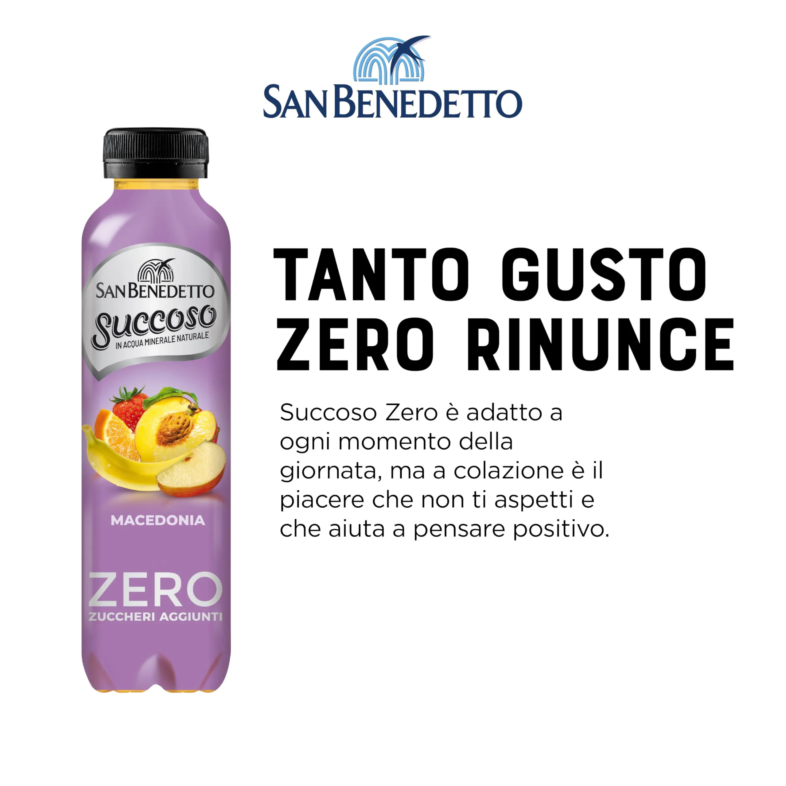 San Benedetto Succoso Zero alla Macedonia, 400 ml - immagine 4