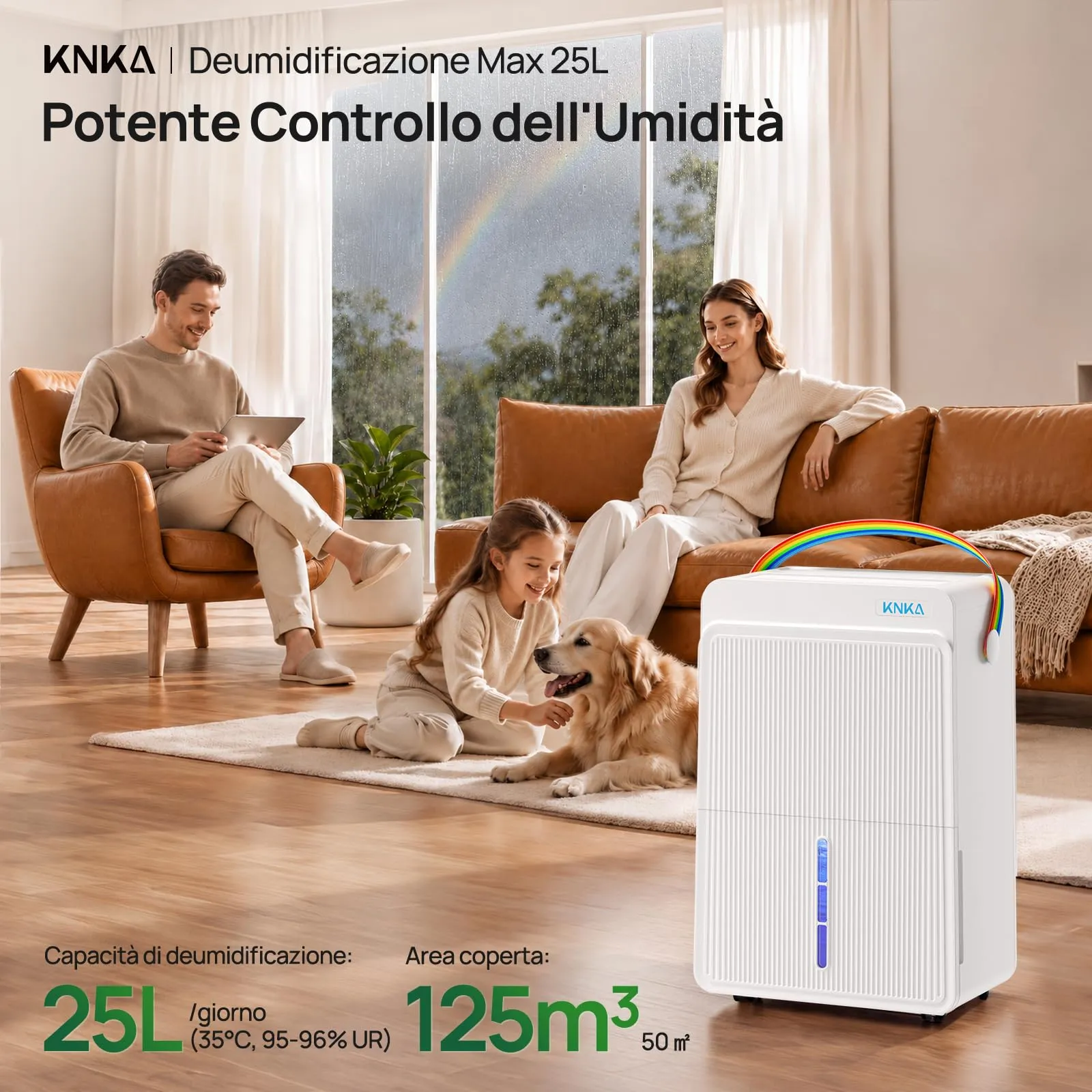 KNKA Deumidificatore 25L/giorno PD30MA-20 - immagine 2