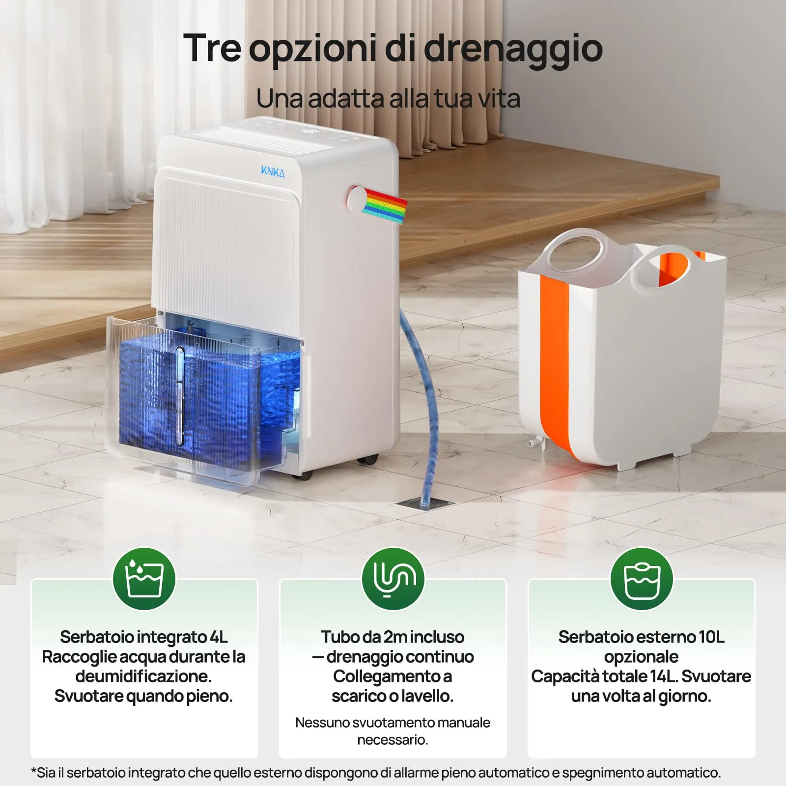 KNKA Deumidificatore 25L/giorno PD30MA-20 - immagine 5