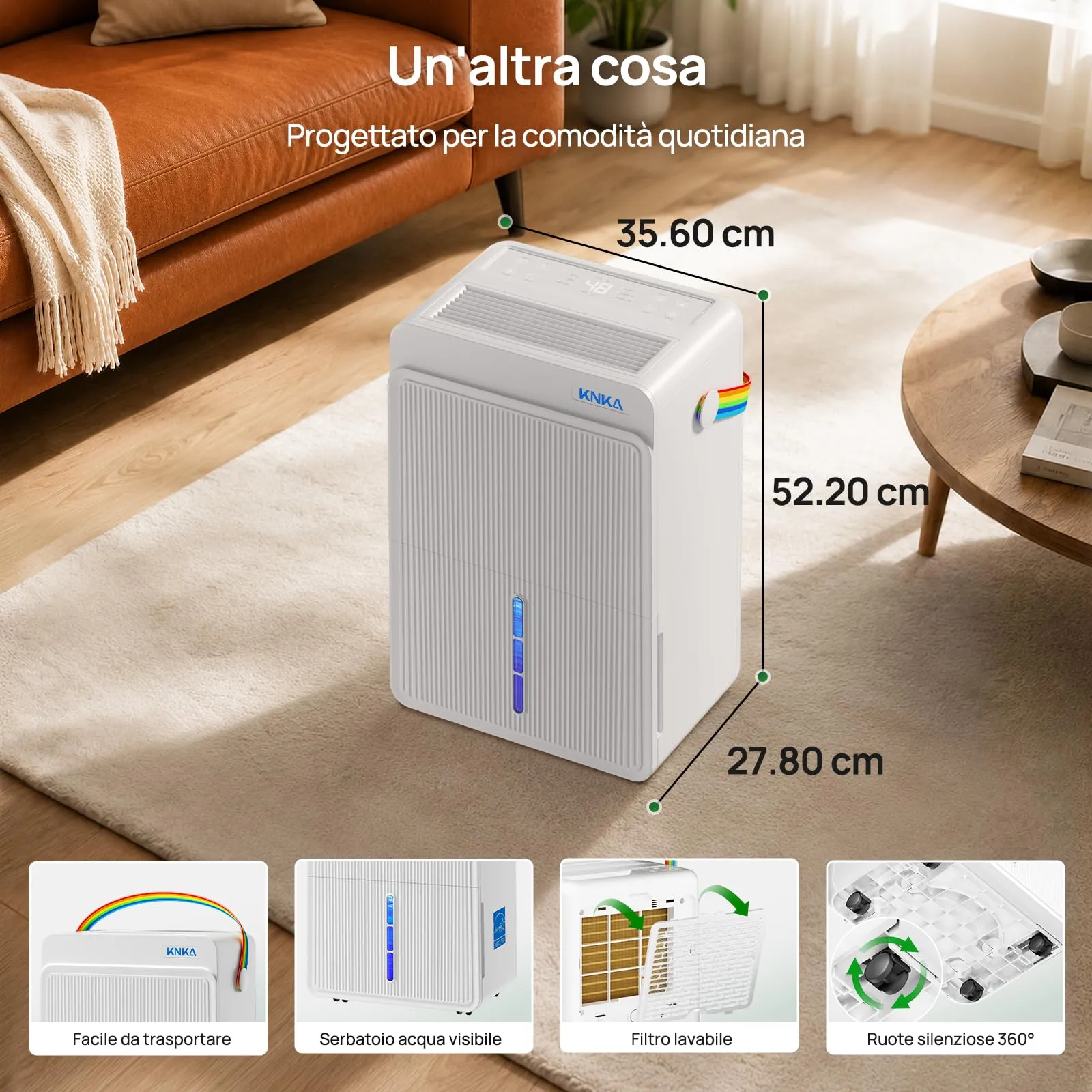 KNKA Deumidificatore 25L/giorno PD30MA-20 - immagine 8