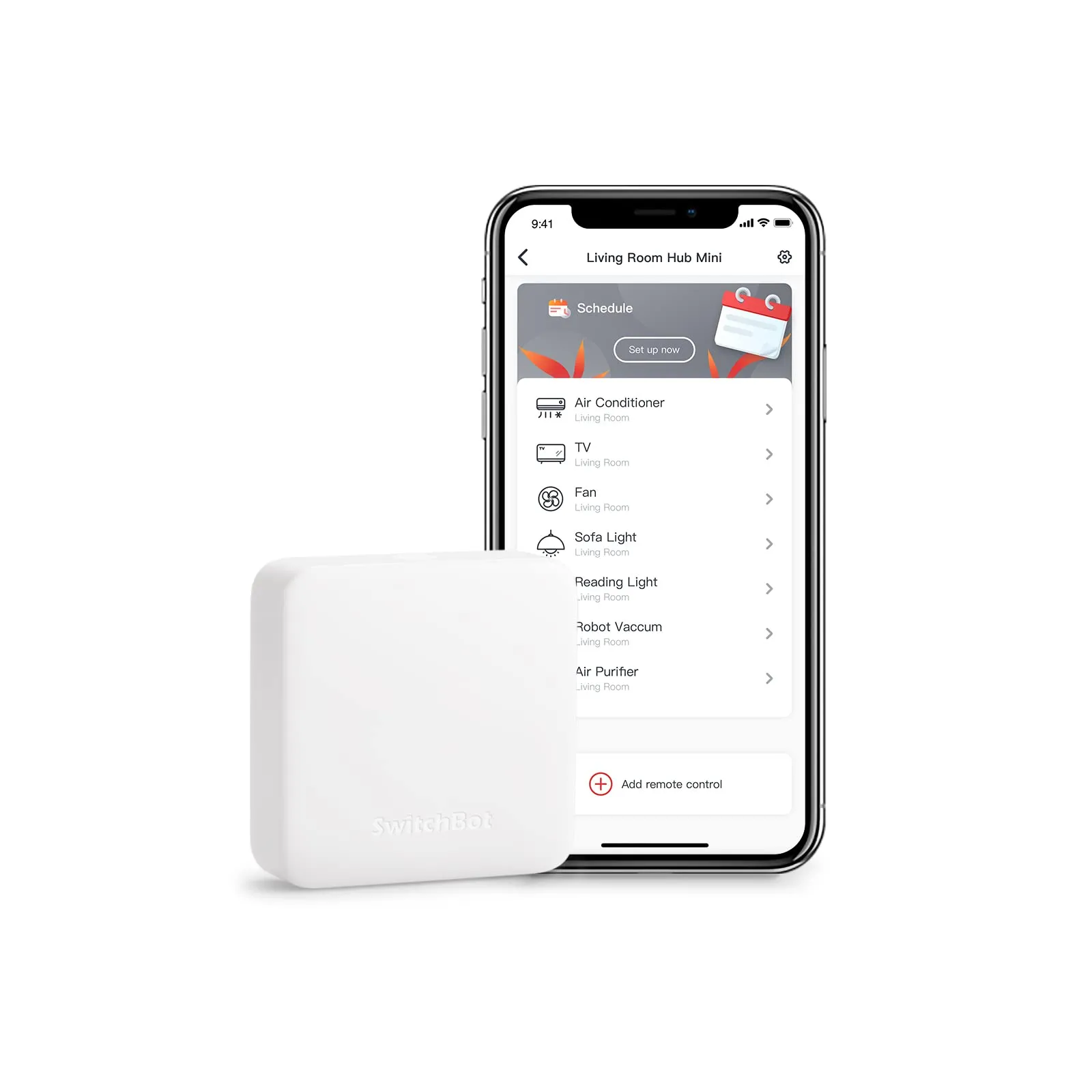 SwitchBot Hub Mini telecomando intelligente IR Wi-Fi Bianco - immagine 1