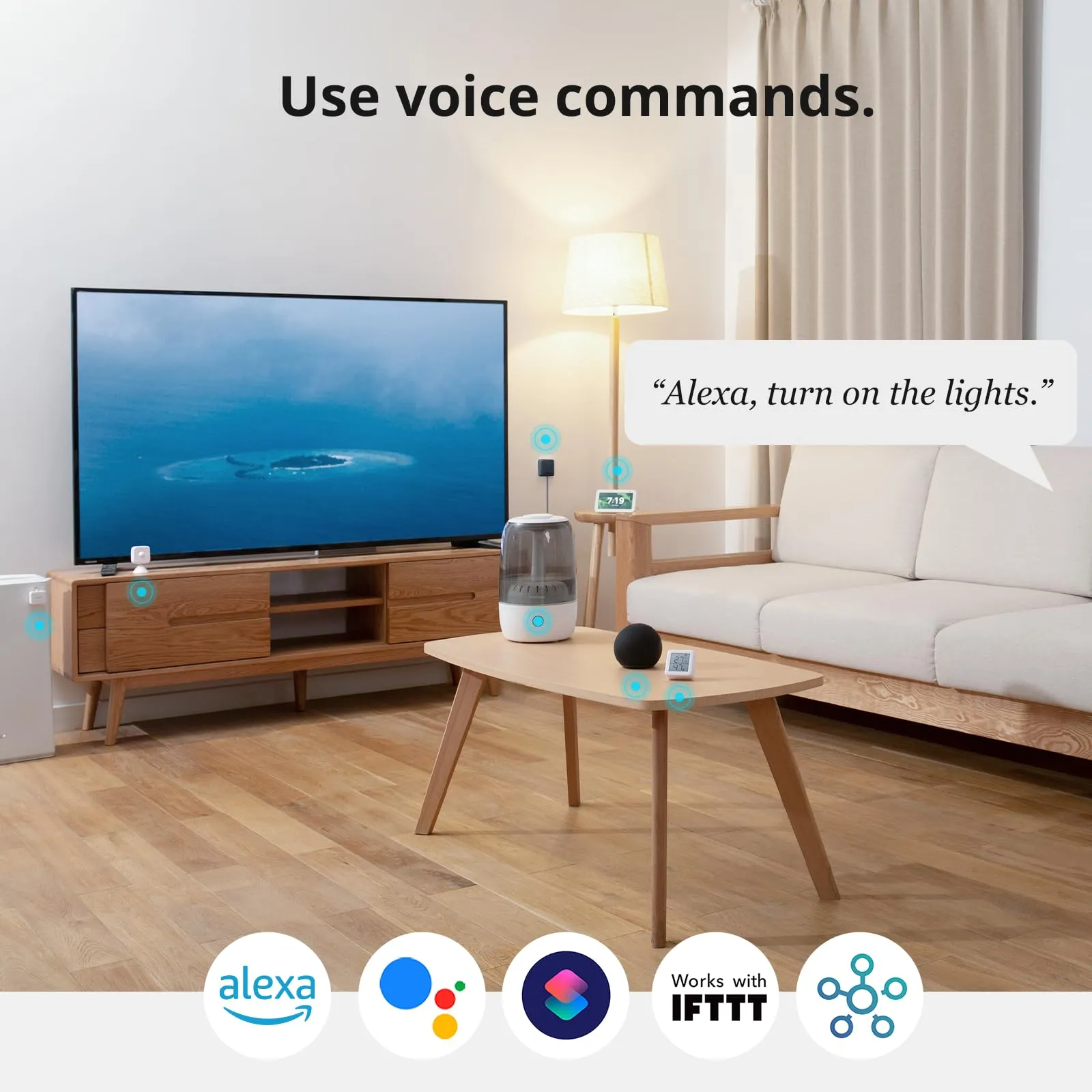 SwitchBot Hub Mini telecomando intelligente IR Wi-Fi Bianco - immagine 4