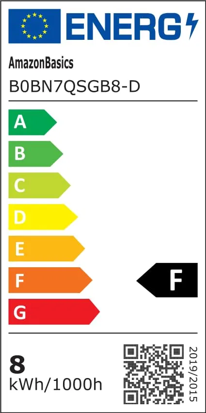 Amazon Basics Lampadina Edison a LED E27, 8W (60W), Bianco Freddo, Non Dimmerabile, Confezione da 2 pezzi - immagine 8