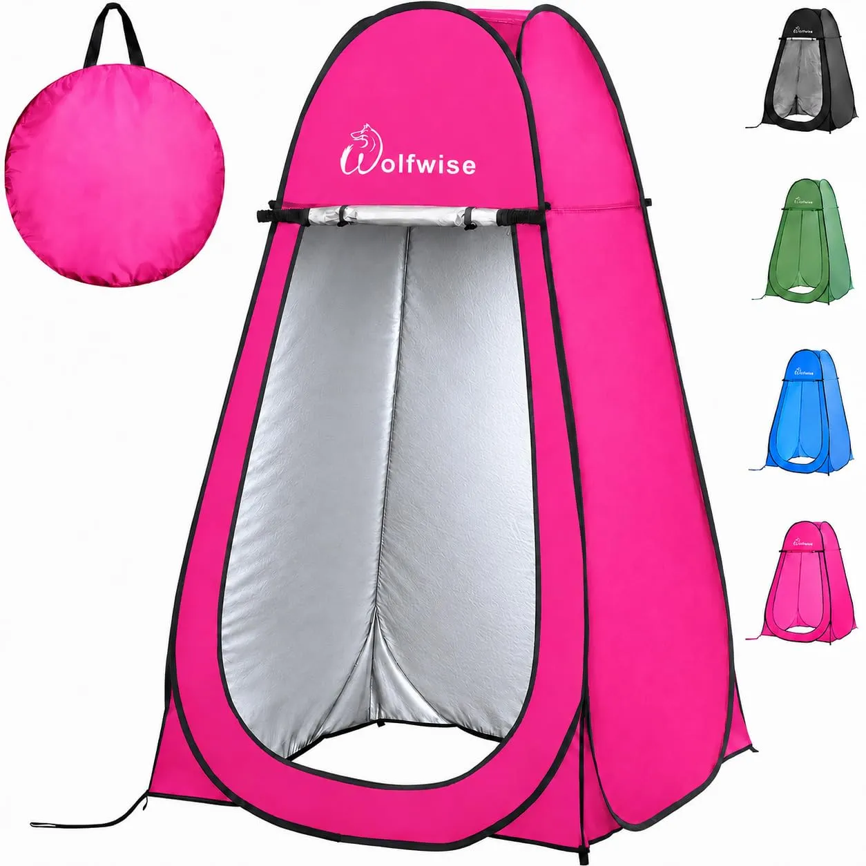 Wolfwise Tenda Doccia Campeggio Pop-Up, Spogliatoio Portatile e Pieghevole - immagine 1