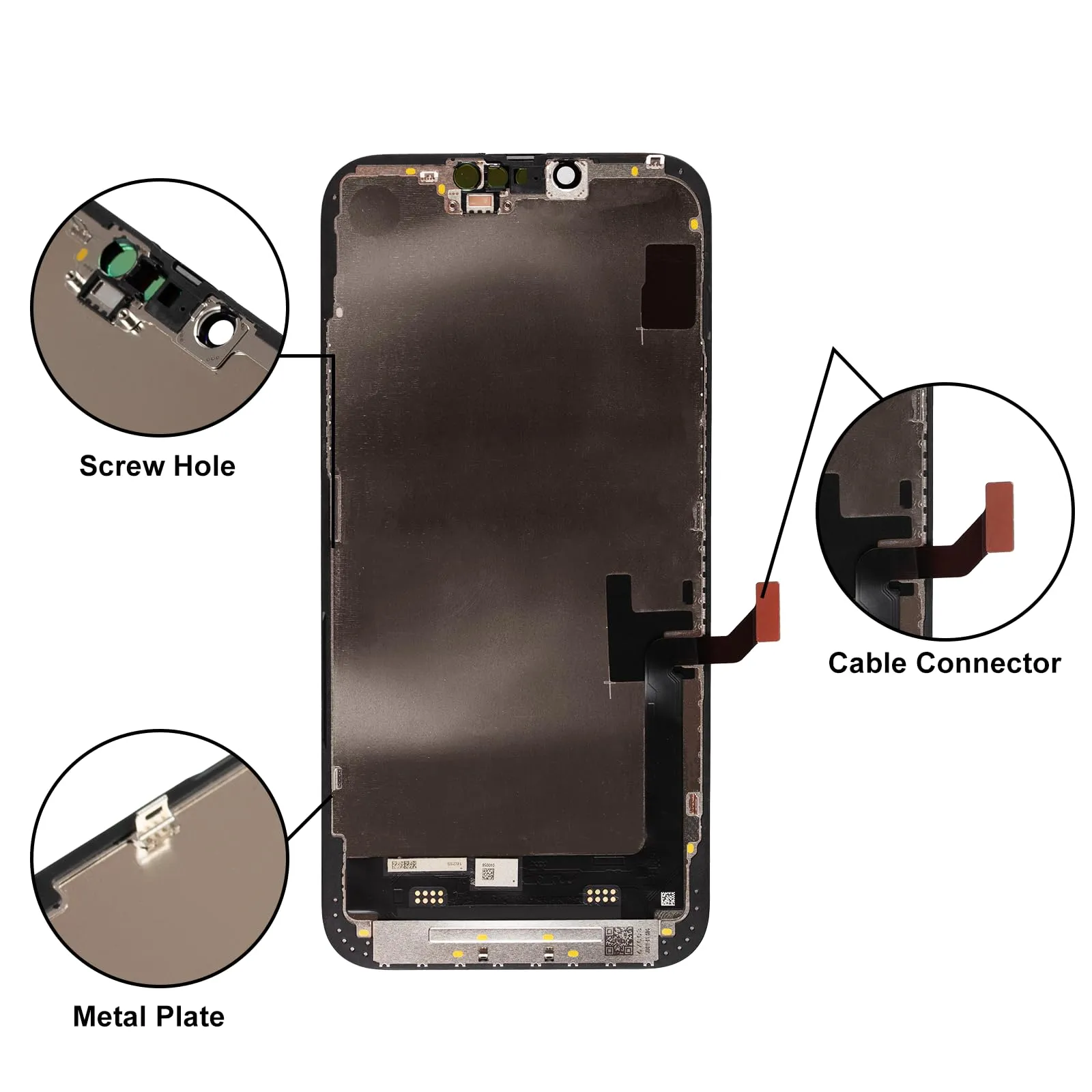 LL TRADER Schermo LCD 6,7'' per iPhone 14 Plus e Kit di Riparazione - immagine 5