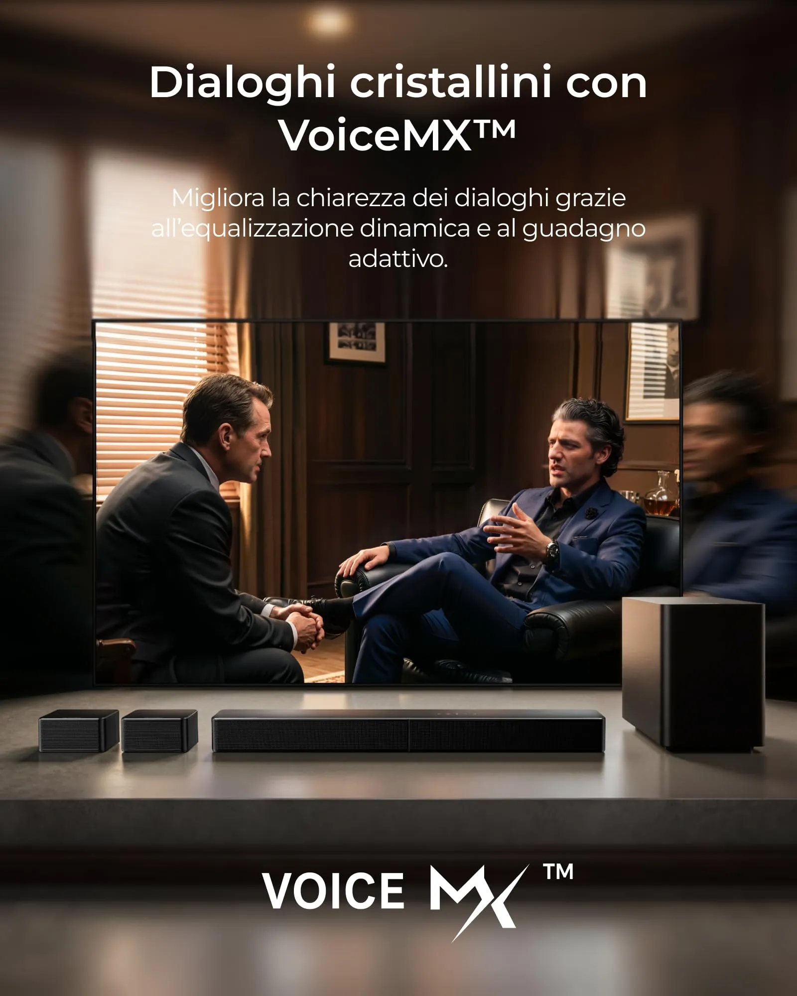 ULTIMEA Poseidon M100 Sistema Surround 7.1 Wireless con Dolby Atmos - immagine 9