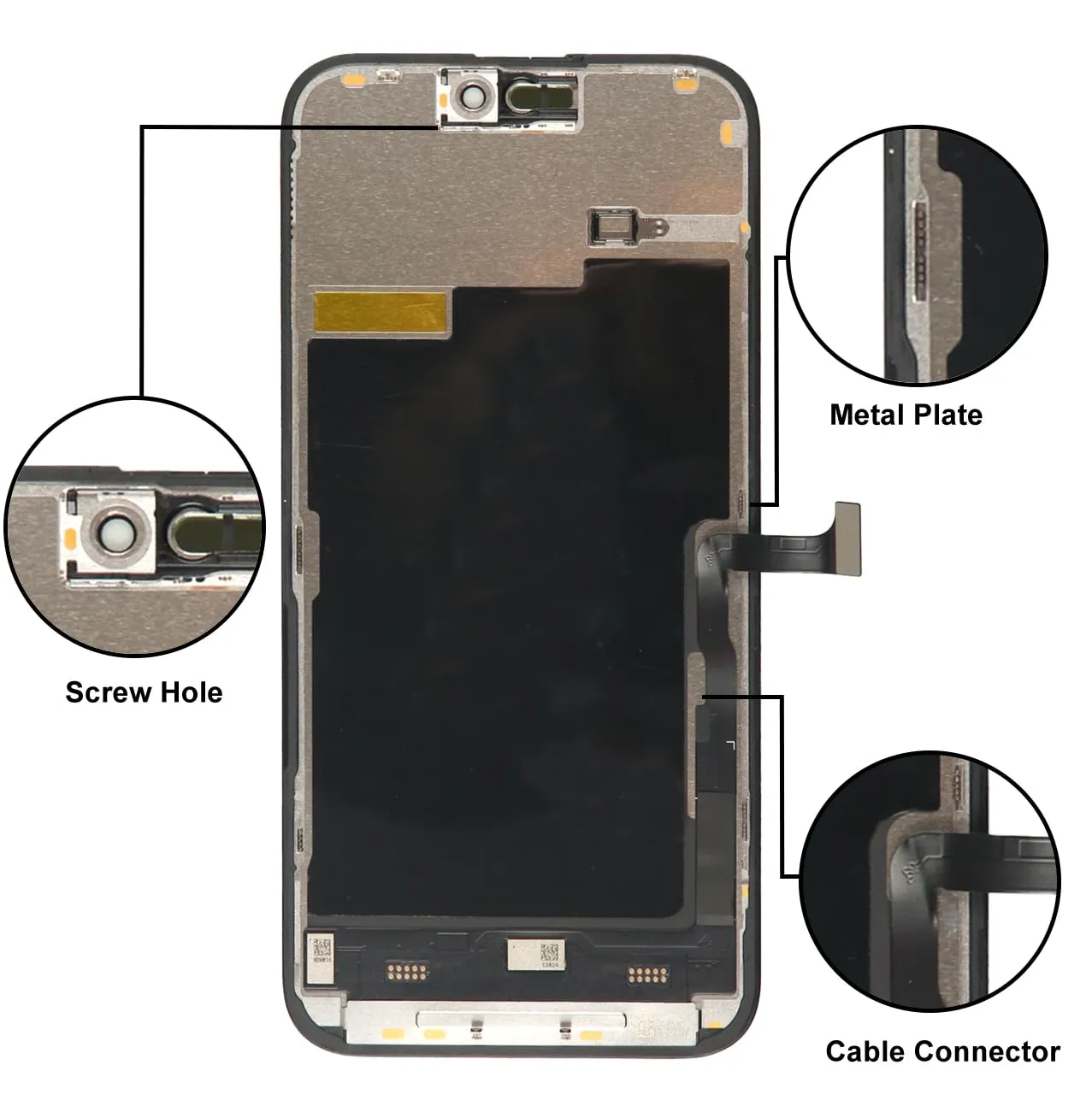 LL TRADER Schermo LCD 6,7'' per iPhone 15 Pro Max e Kit di Riparazione - immagine 4