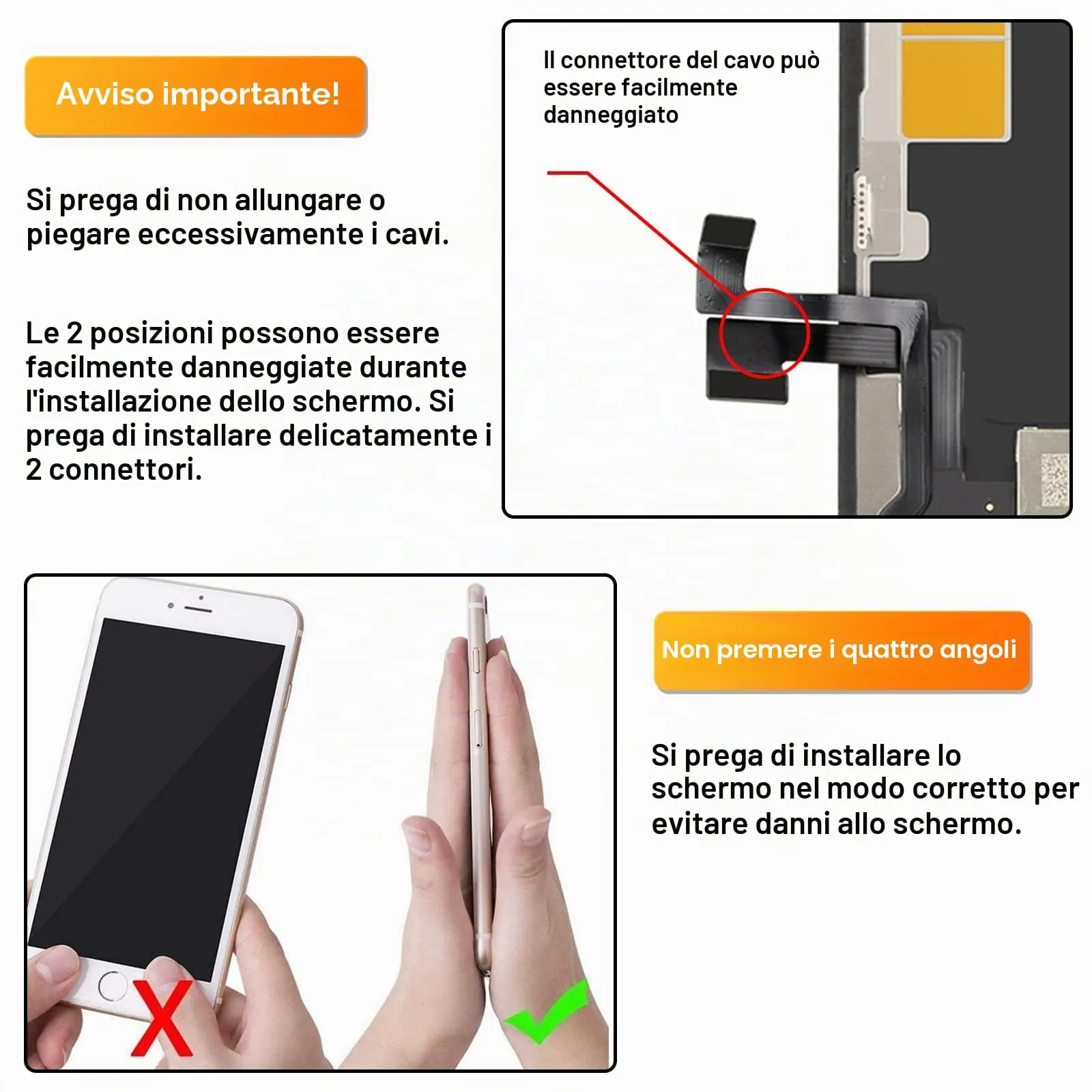 LL TRADER Schermo LCD 5,8'' per iPhone 11 Pro e Kit di Riparazione - immagine 6